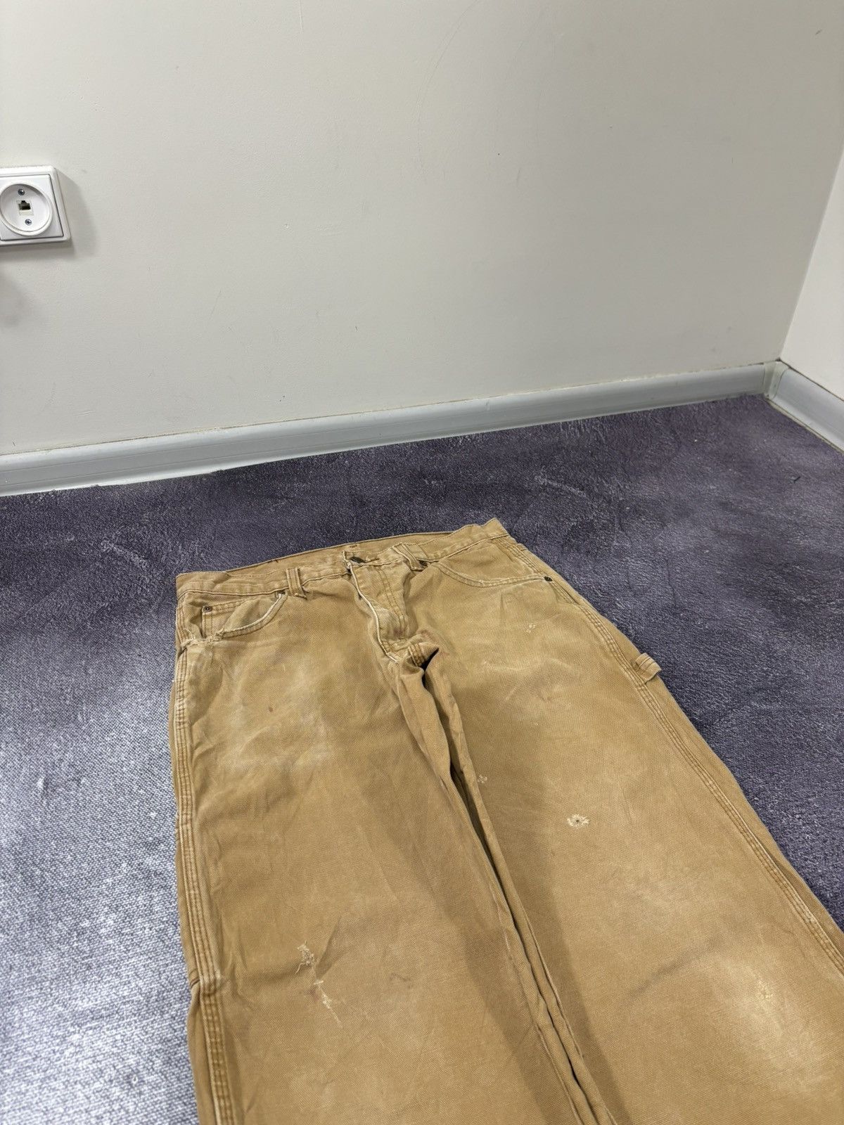 Dickies Vintage Dickies Y2K Orange Carpenter USA Work Hype Pants Size US 32 / EU 48 - 10 Thumbnail