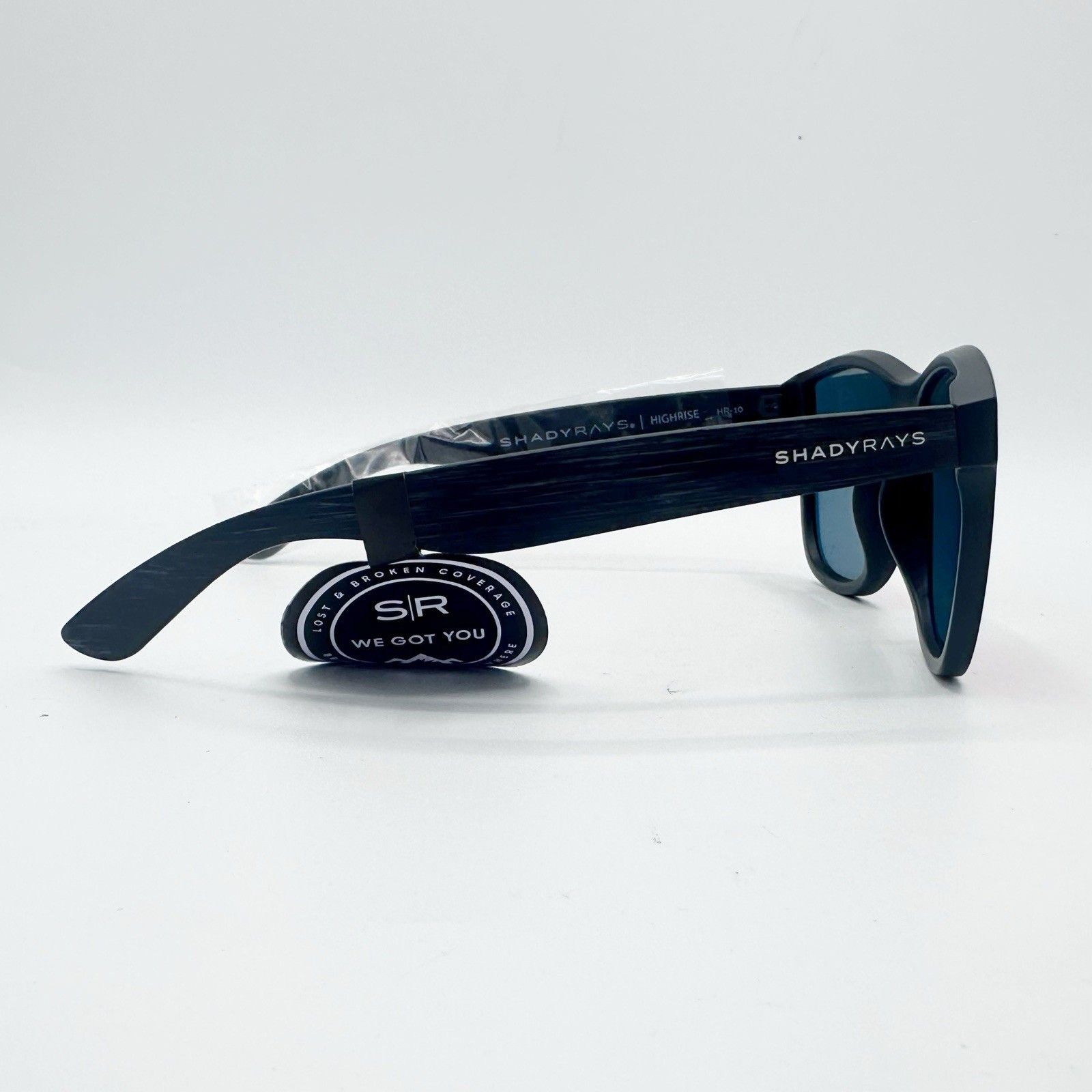 Other NEW Shady Rays High Rise HR-10 Black Mirage Timber Size ONE SIZE - 8 Thumbnail