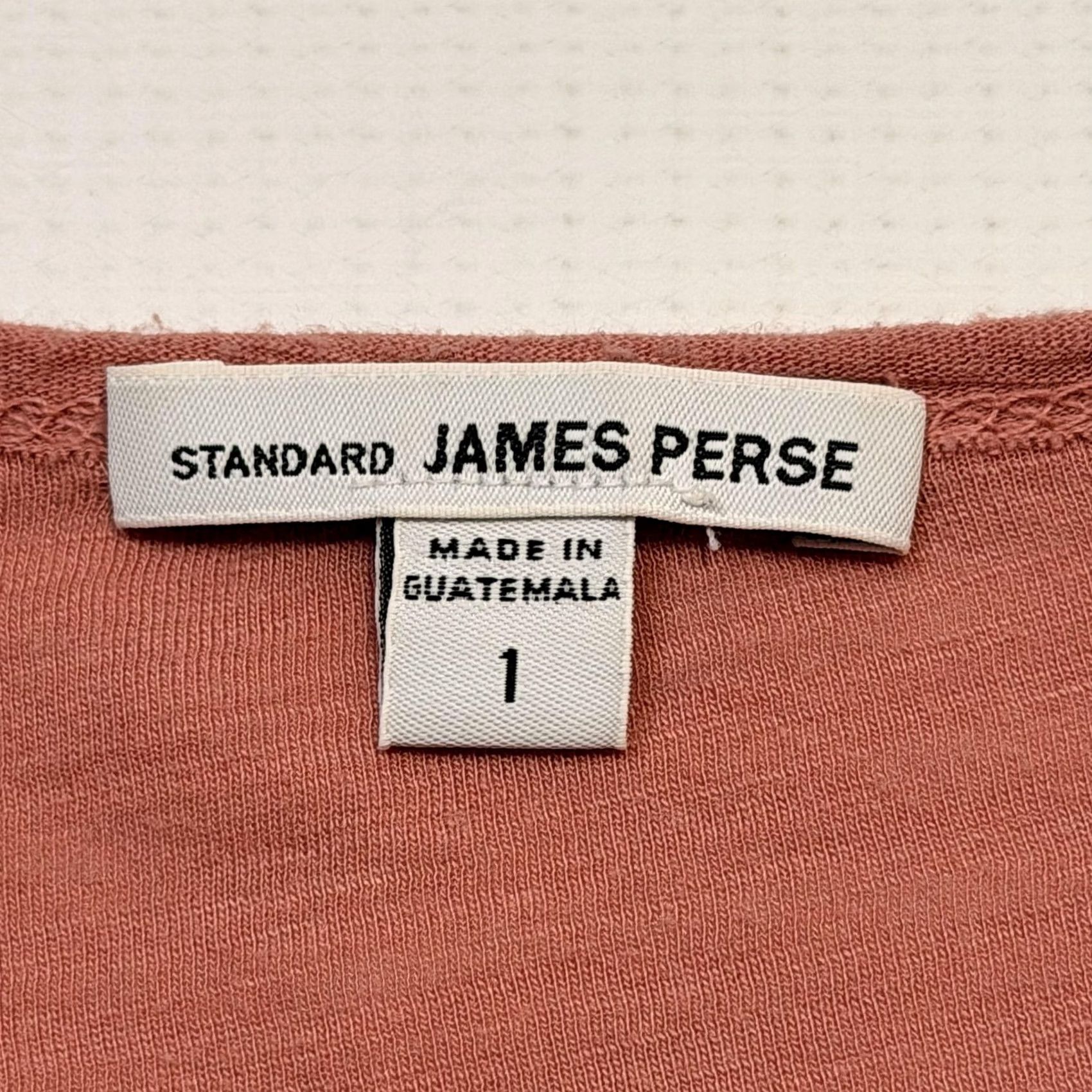 James Perse James Perse Shirt Womens 1 Pink Long Sleeve Scoop Neck Cotton Modal Top Size XS / US 0-2 / IT 36-38 - 4 Thumbnail