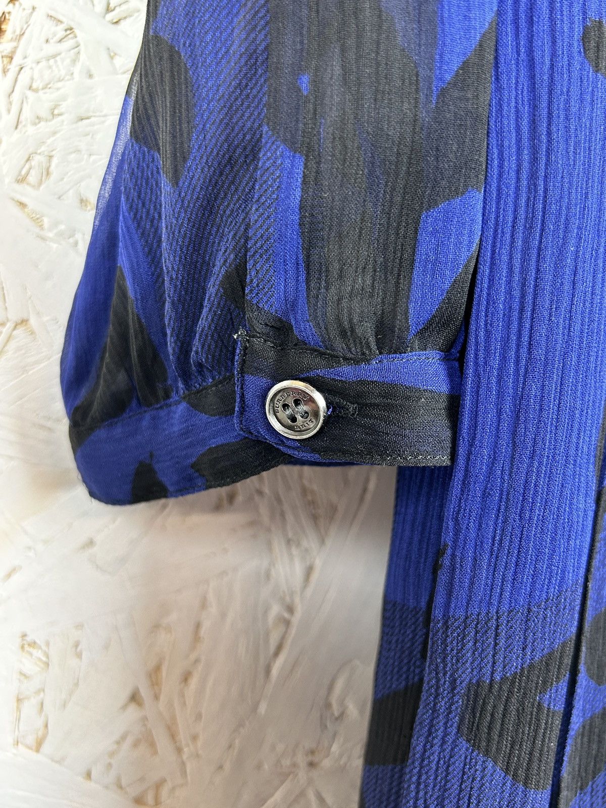 Burberry Burberry Allover Ornament Beautiful Silk Dress US 4 IT 38 Size XS / US 0-2 / IT 36-38 - 4 Thumbnail