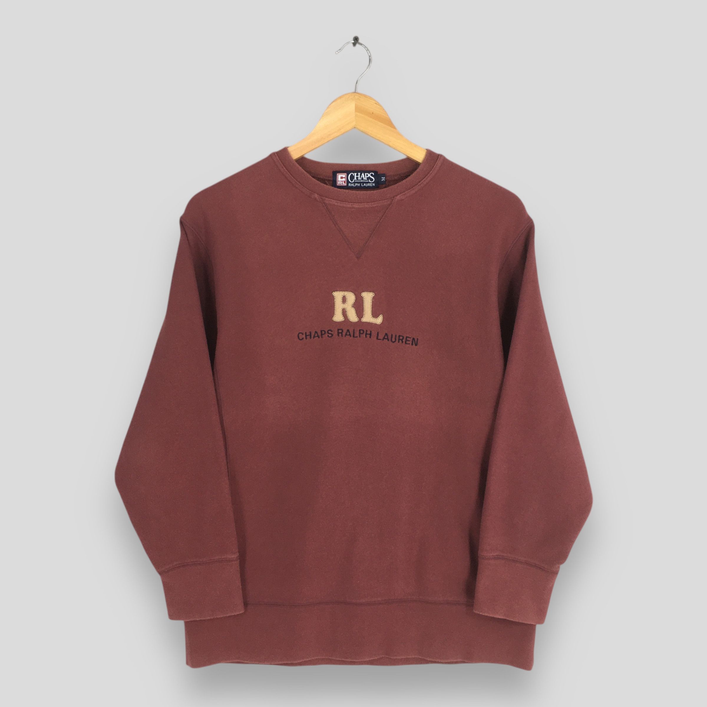 RRL Ralph Lauren × Ralph Lauren × Vintage Vintage Chaps Ralph Lauren Sweatshirt Medium Size US M / EU 48-50 / 2 - 1 Thumbnail