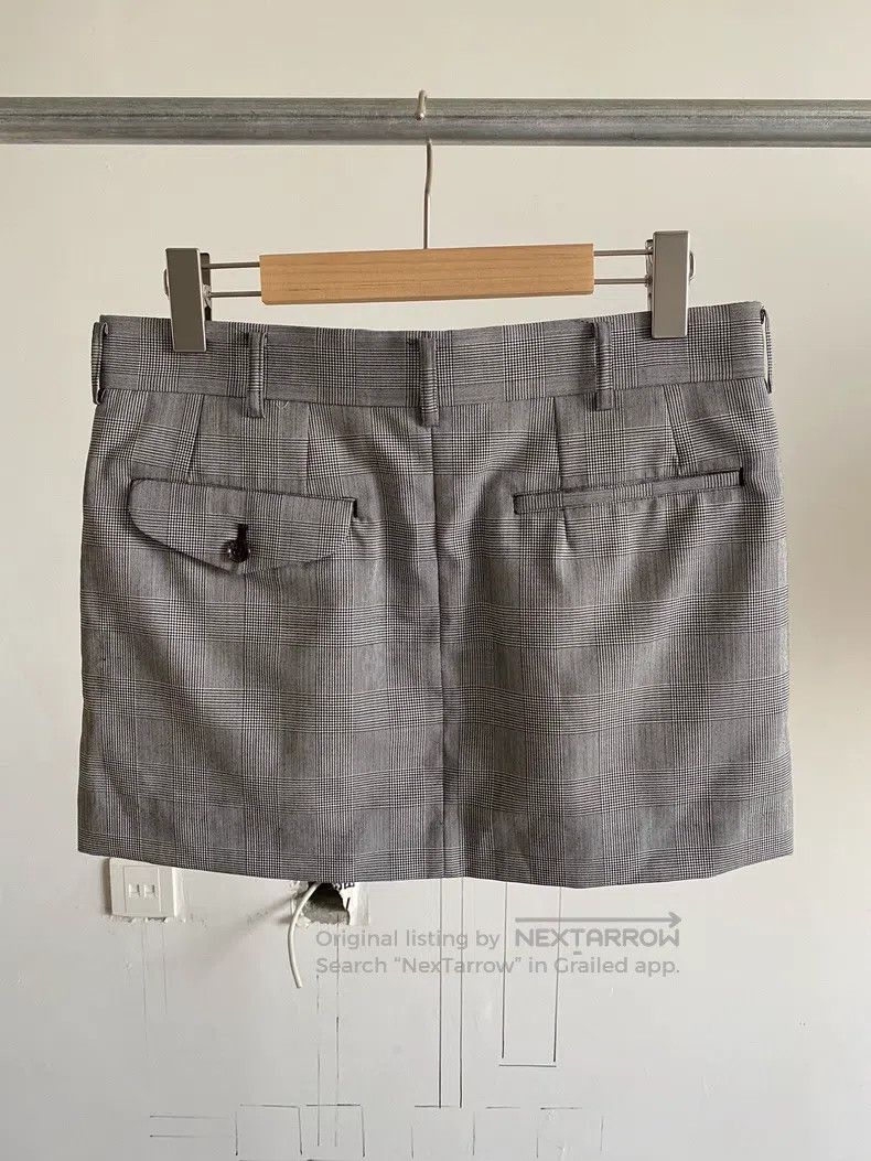 Comme des Garcons Comme Des Garcons size XS Plaid Wool Mini Skirt Size 23" - 2 Thumbnail