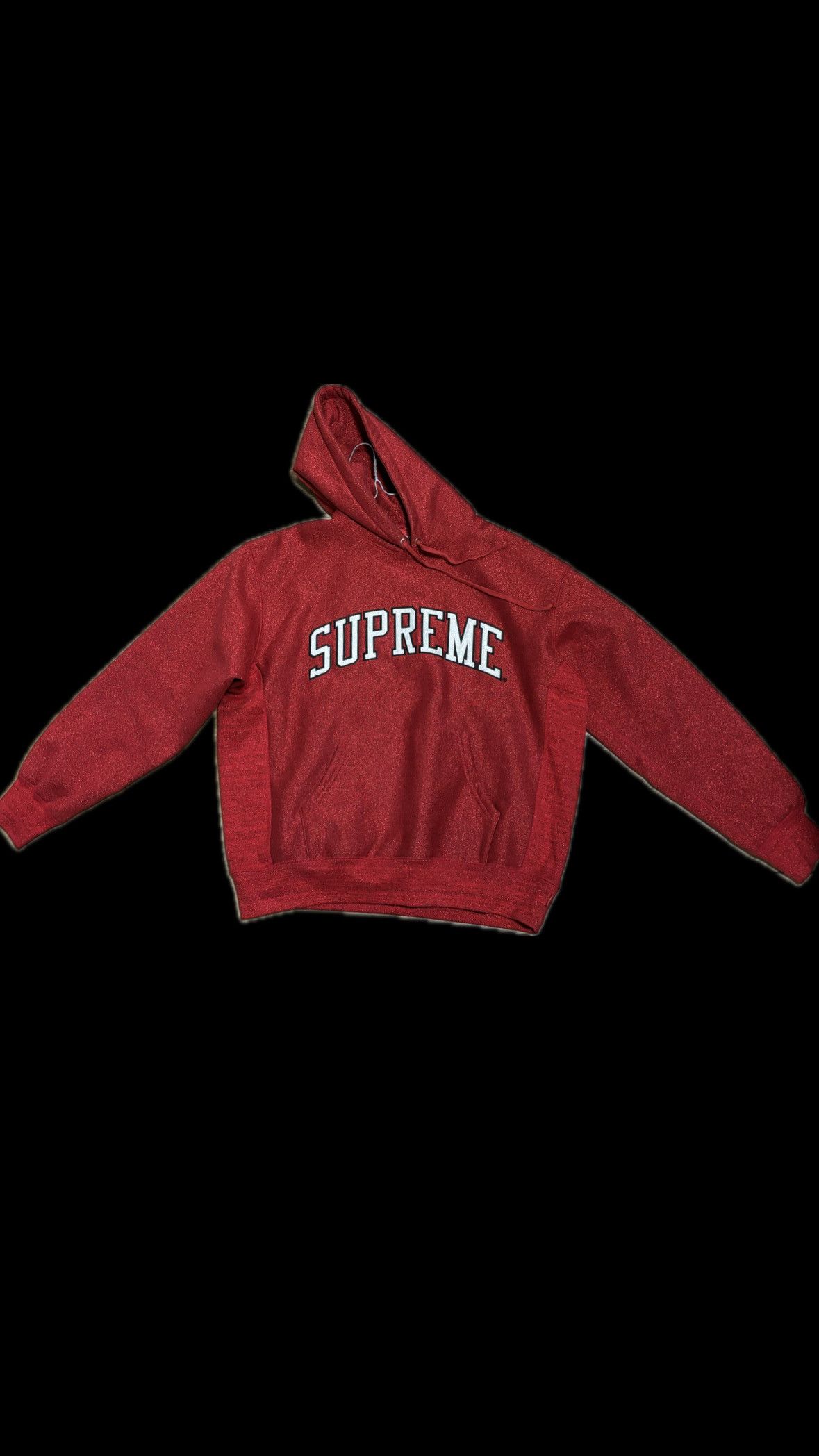 image of Supreme Red Hoodie, Men's (Size Small)