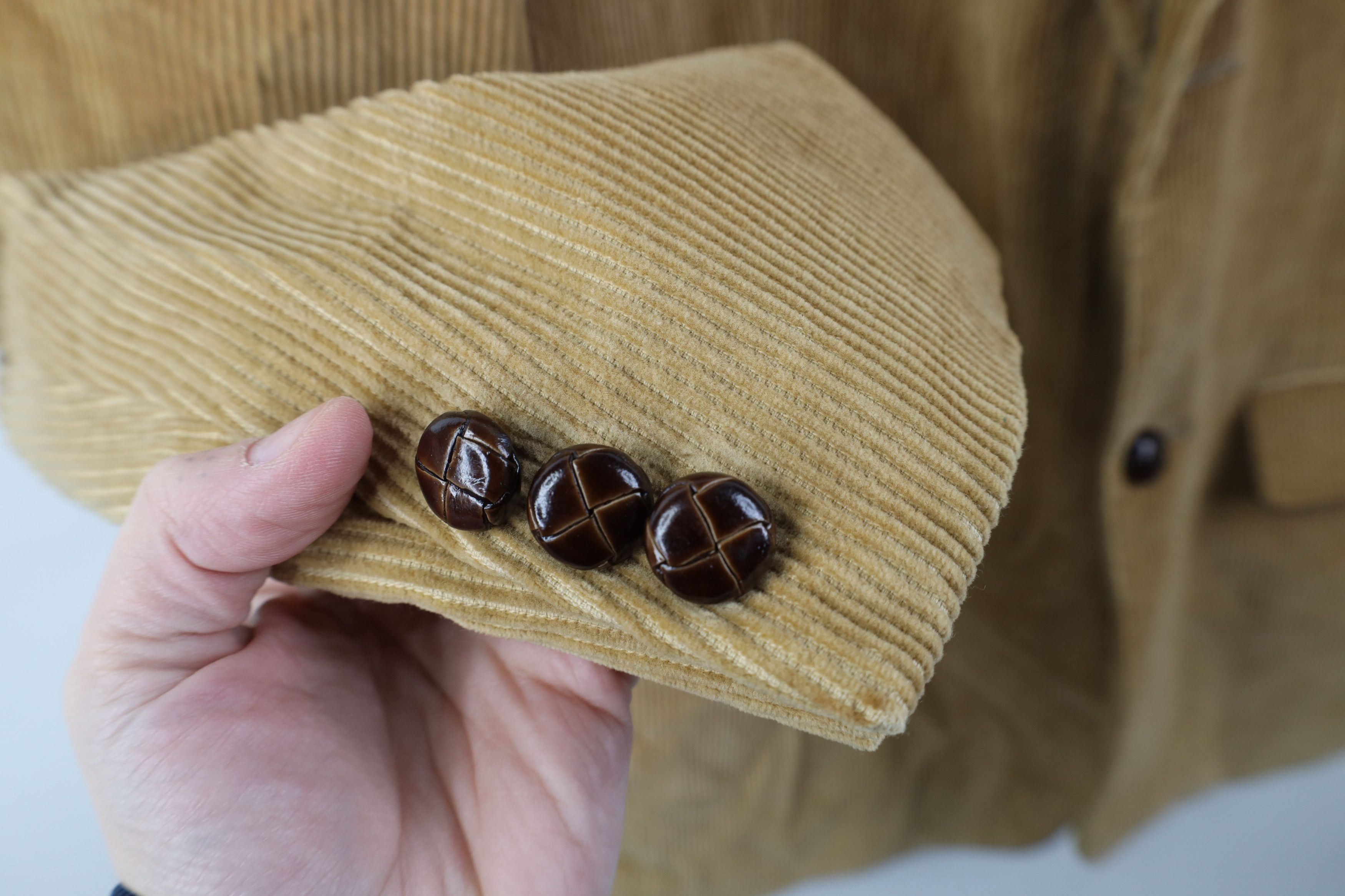 Vintage Vintage 90s Streetwear Corduroy Suit Coat Blazer Jacket Size US L / EU 52-54 / 3 - 5 Thumbnail