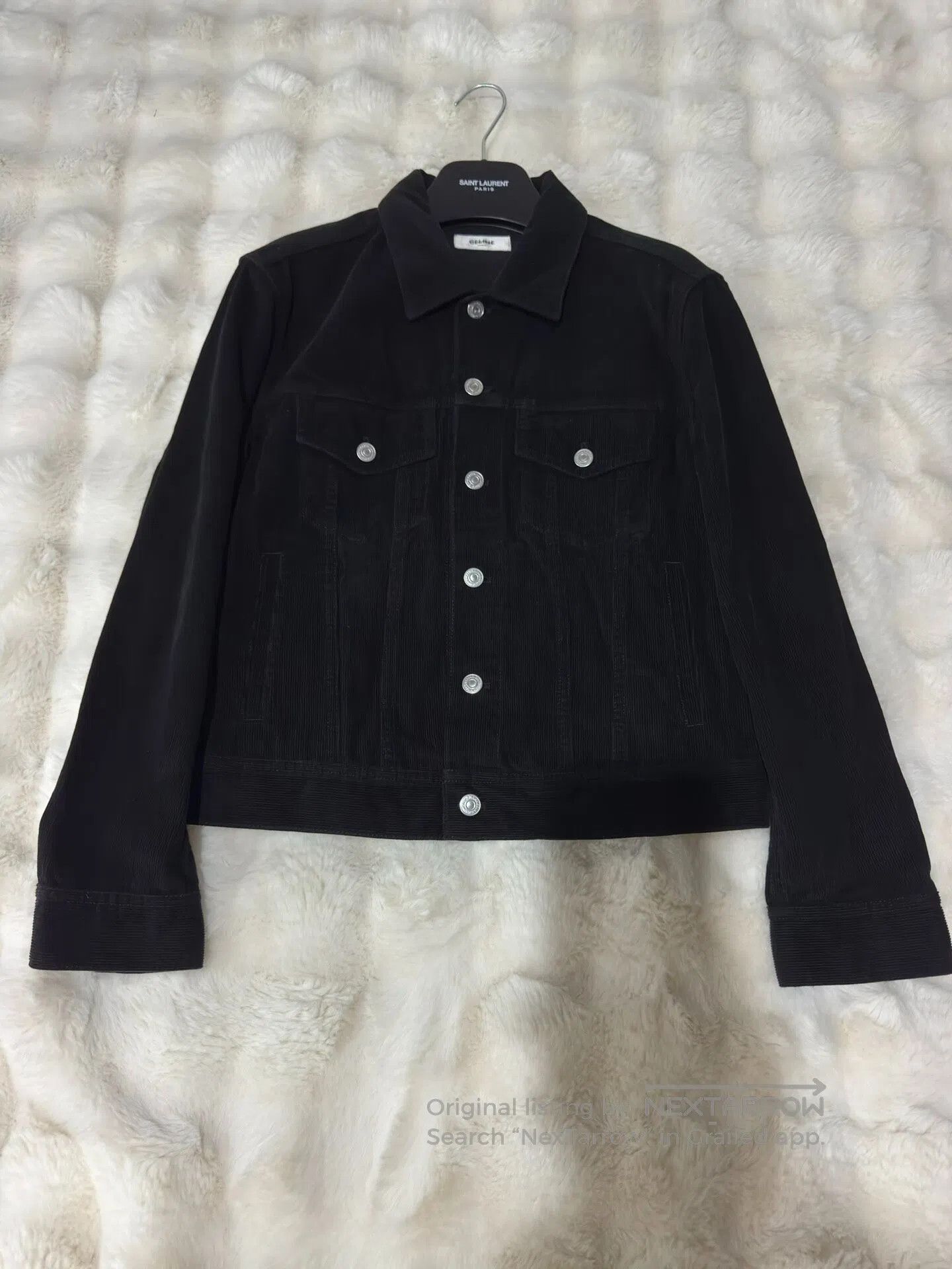 Celine CELINE Corduroy Logo Jacket| Size US S / EU 44-46 / 1 - 5 Thumbnail