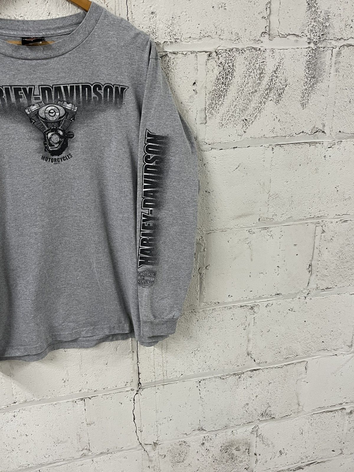 Harley Davidson Harley Davidson, Y2K, long sleeve sleeve hits skater hype Size US L / EU 52-54 / 3 - 3 Thumbnail