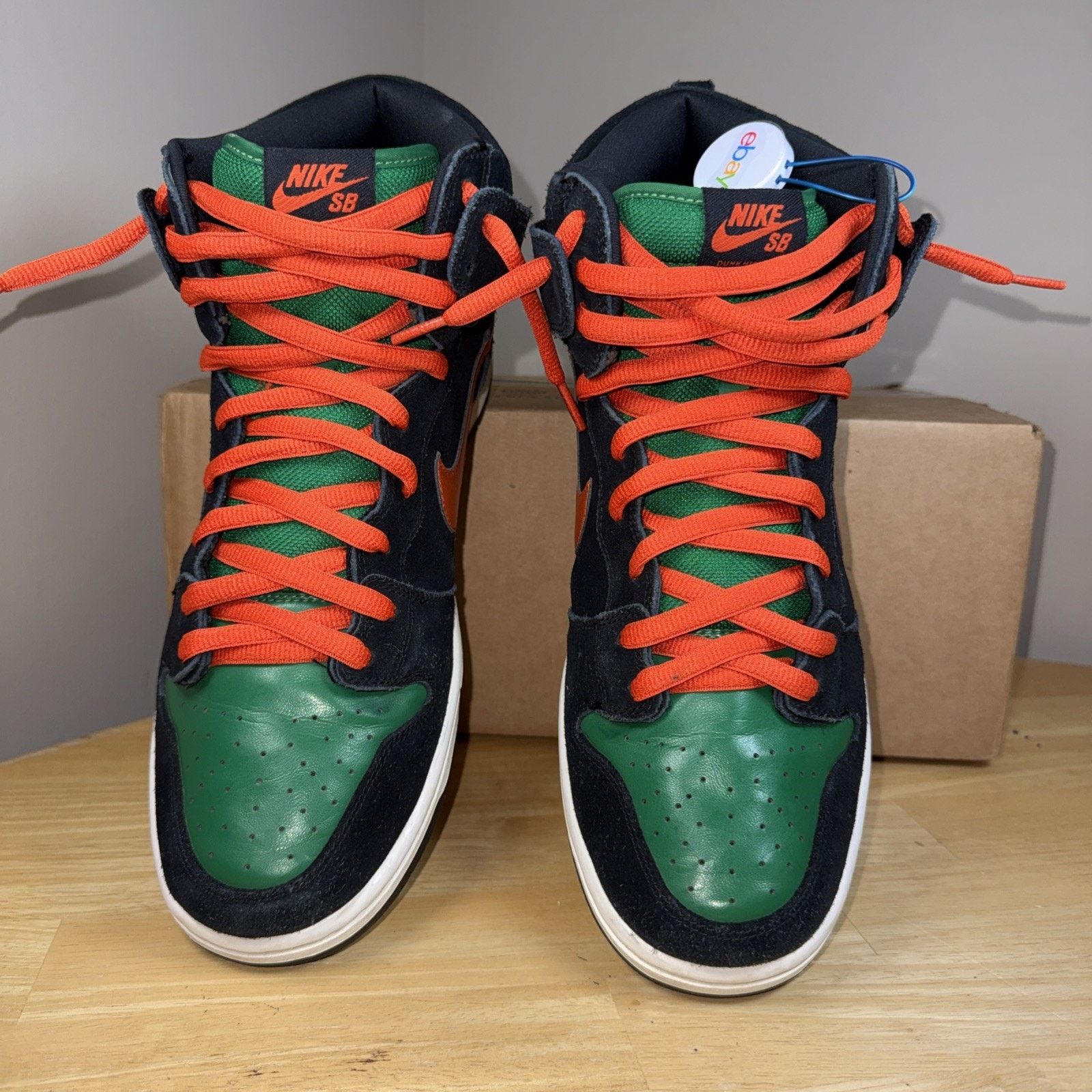 Nike Nike SB Dunk High Pro Jagermeister Roller Derby Mens Size 13 Size US 13 / EU 46 - 4 Thumbnail