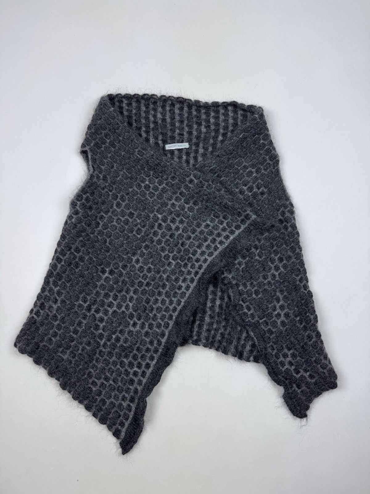 Sarah Pacini Sarah Pacini Ruched Wool Knit Vest Size M / US 6-8 / IT 42-44 - 8 Thumbnail