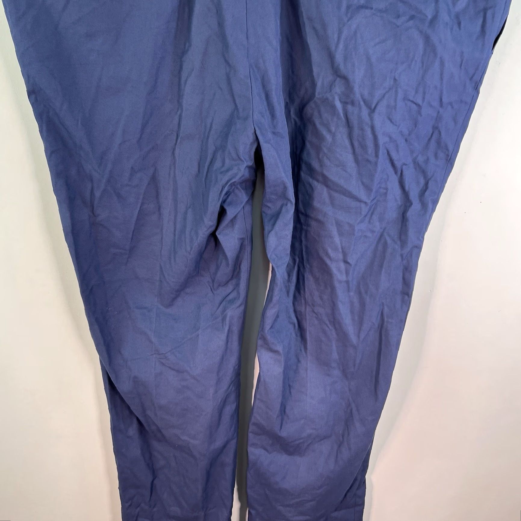 Vintage VINTAGE Rota Sartorial Italian Dress Pants Men 50 Waist Cotton Wool Blue Mid-Rise Straight Leg Size US 34 / EU 50 - 7 Thumbnail