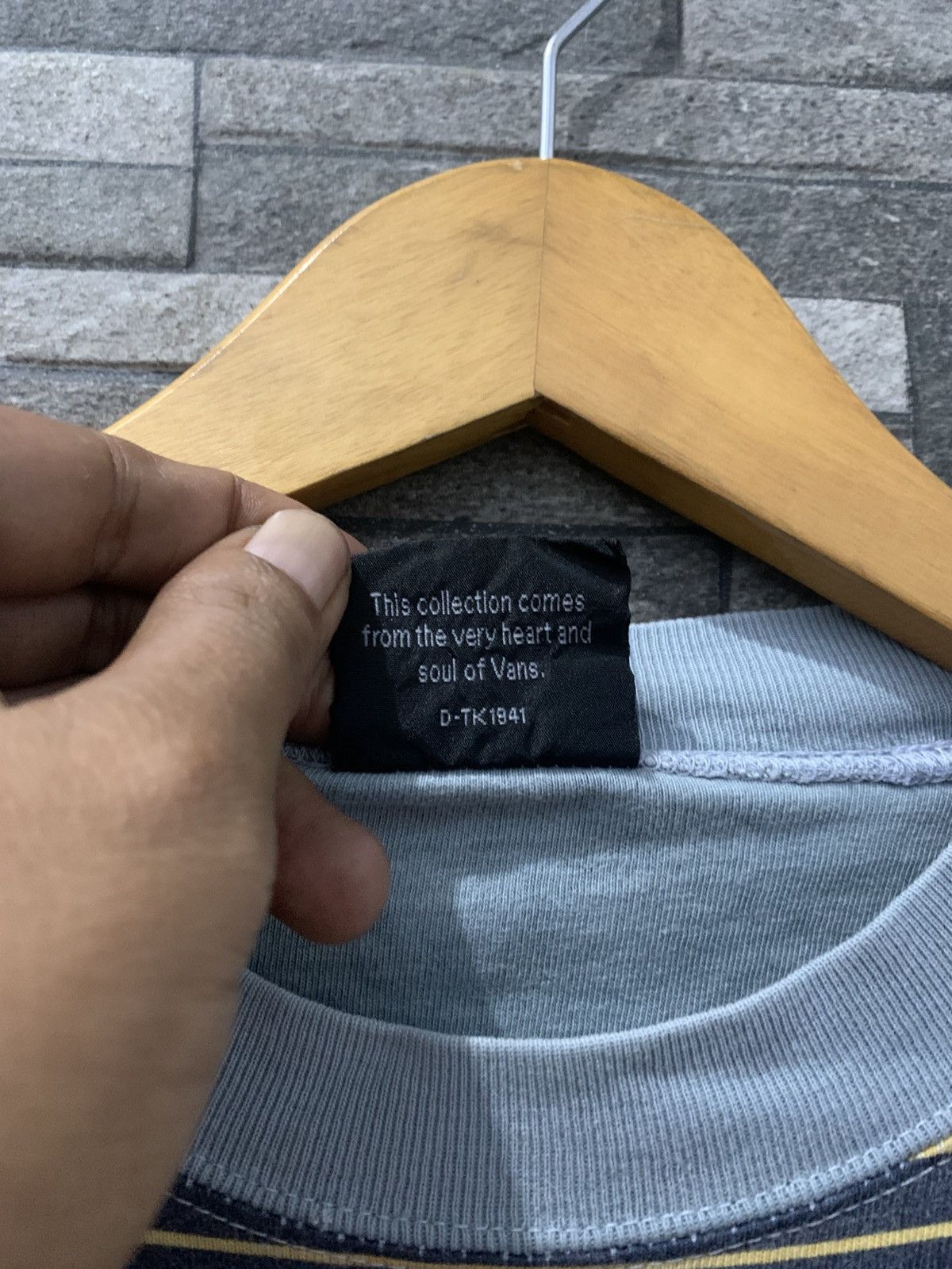Vans Vintage Vans Stripe Tee Size US M / EU 48-50 / 2 - 4 Thumbnail