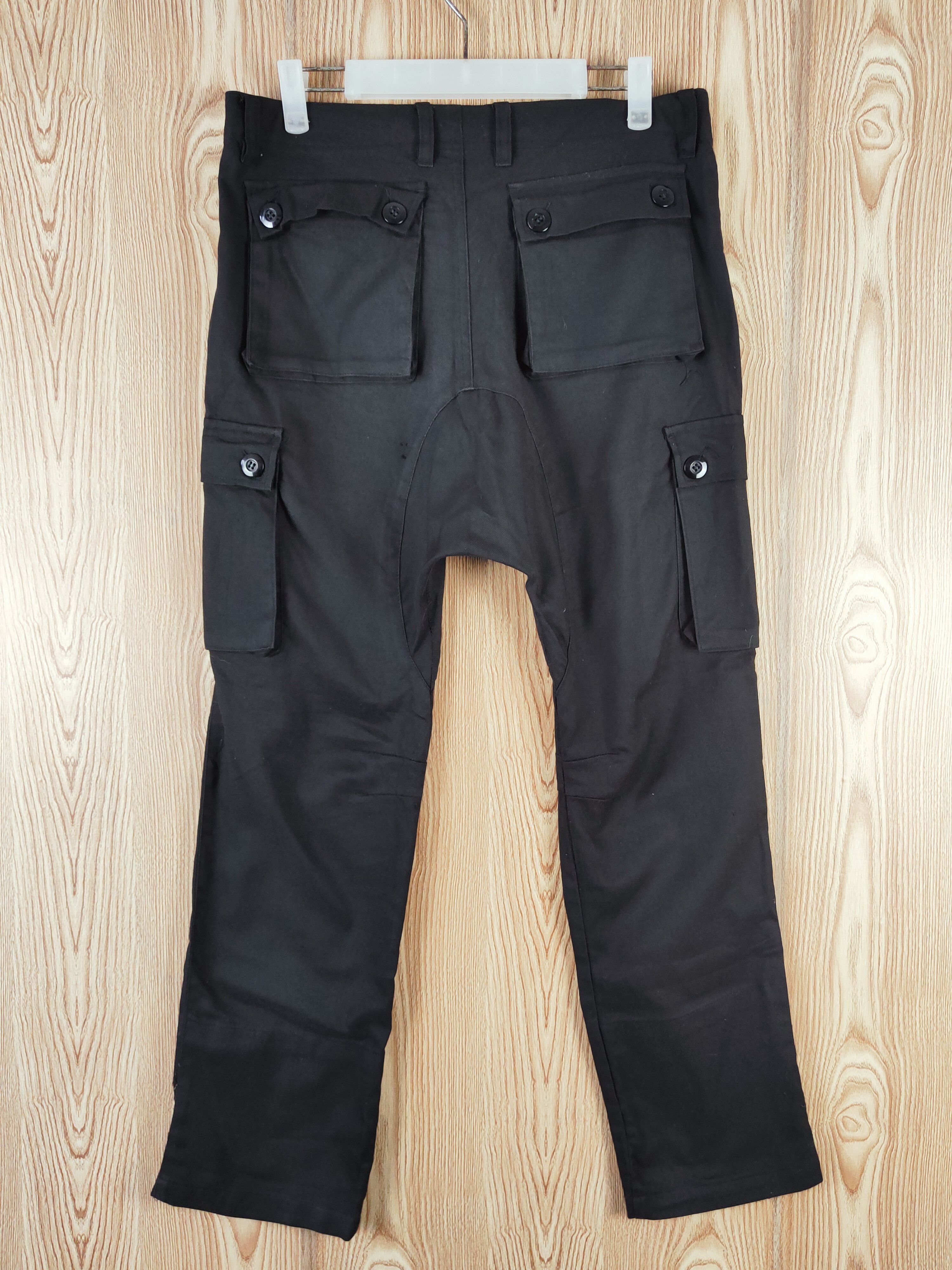 Japanese Brand DL Suggestion Black Multipocket Tactical Cargo Pants #W374 Size US 32 / EU 48 - 6 Thumbnail