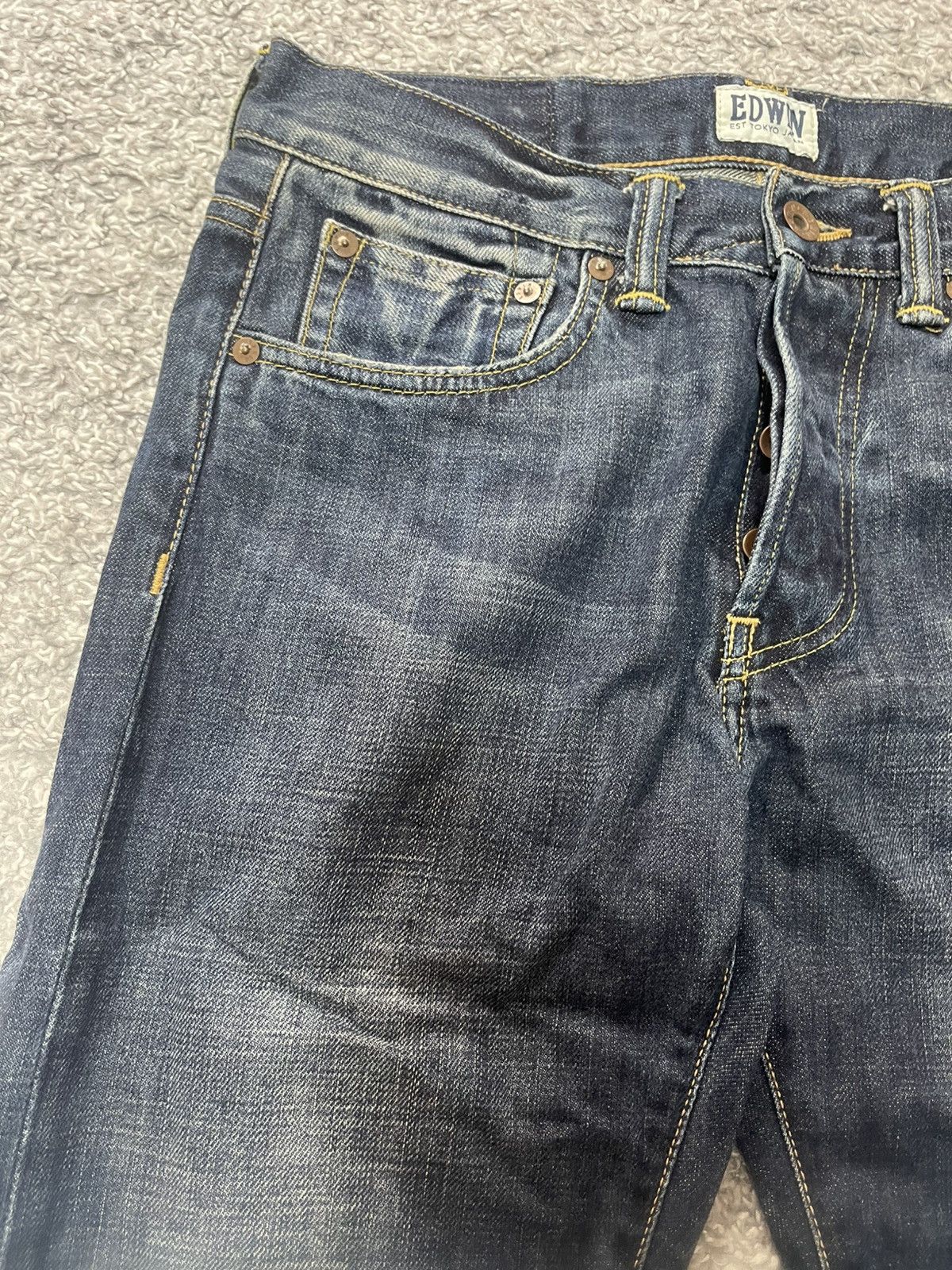 Edwin Edwin ED-80 Slim Jeans Japan Denim Size 30x32 Size US 30 / EU 46 - 3 Thumbnail