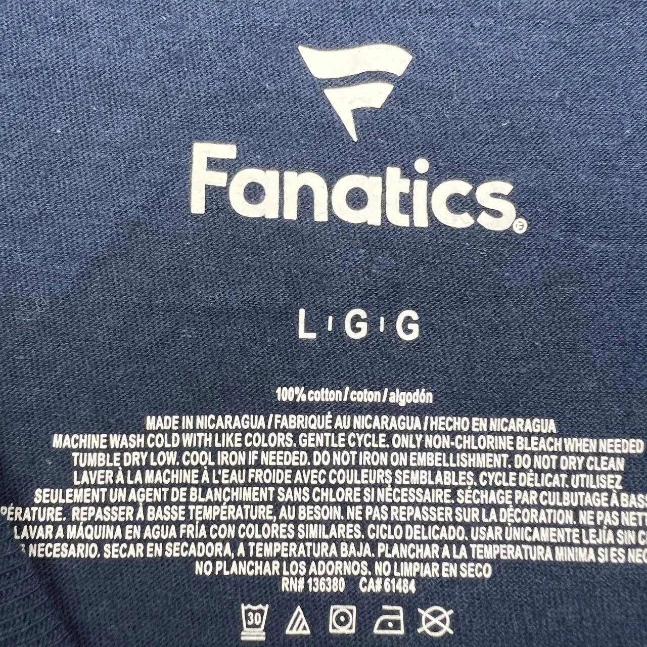 Other New York City FC Shirt Men Fanatics Short Sleeve Crew Neck L Size US L / EU 52-54 / 3 - 3 Thumbnail