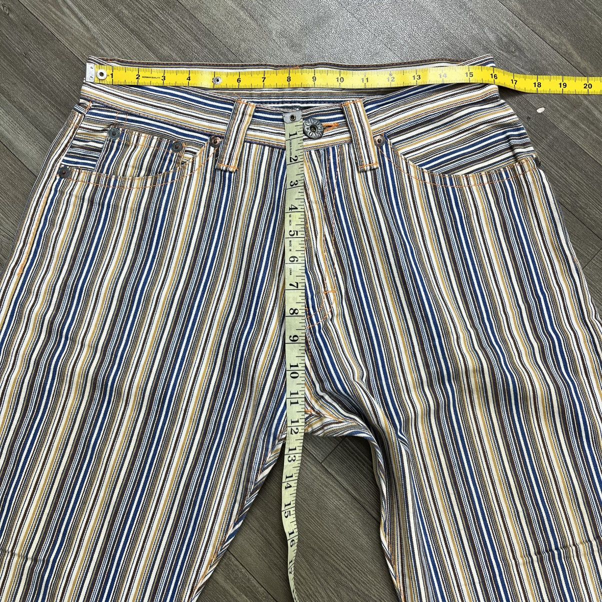 Japanese Brand 2000s Japanese Cocolulu Printed Striped Pants Size US 30 / EU 46 - 19 Thumbnail
