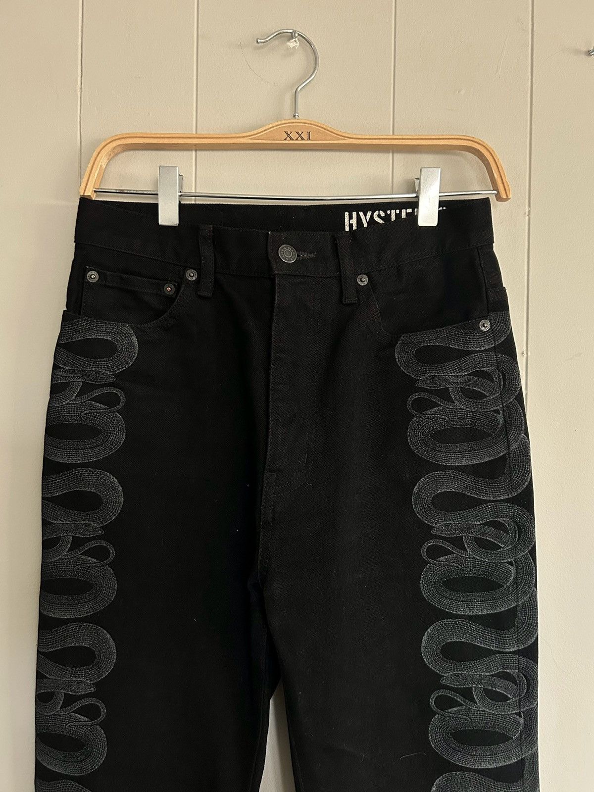 Hysteric Glamour Snake Jeans