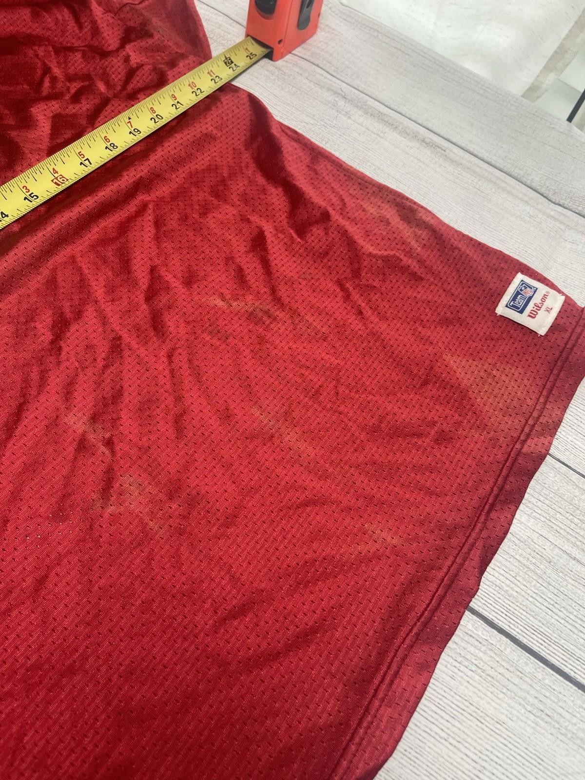 Wilson VTG San Francisco 49ers Jersey Nick Young X-Large Wilson Size ONE SIZE - 9 Thumbnail
