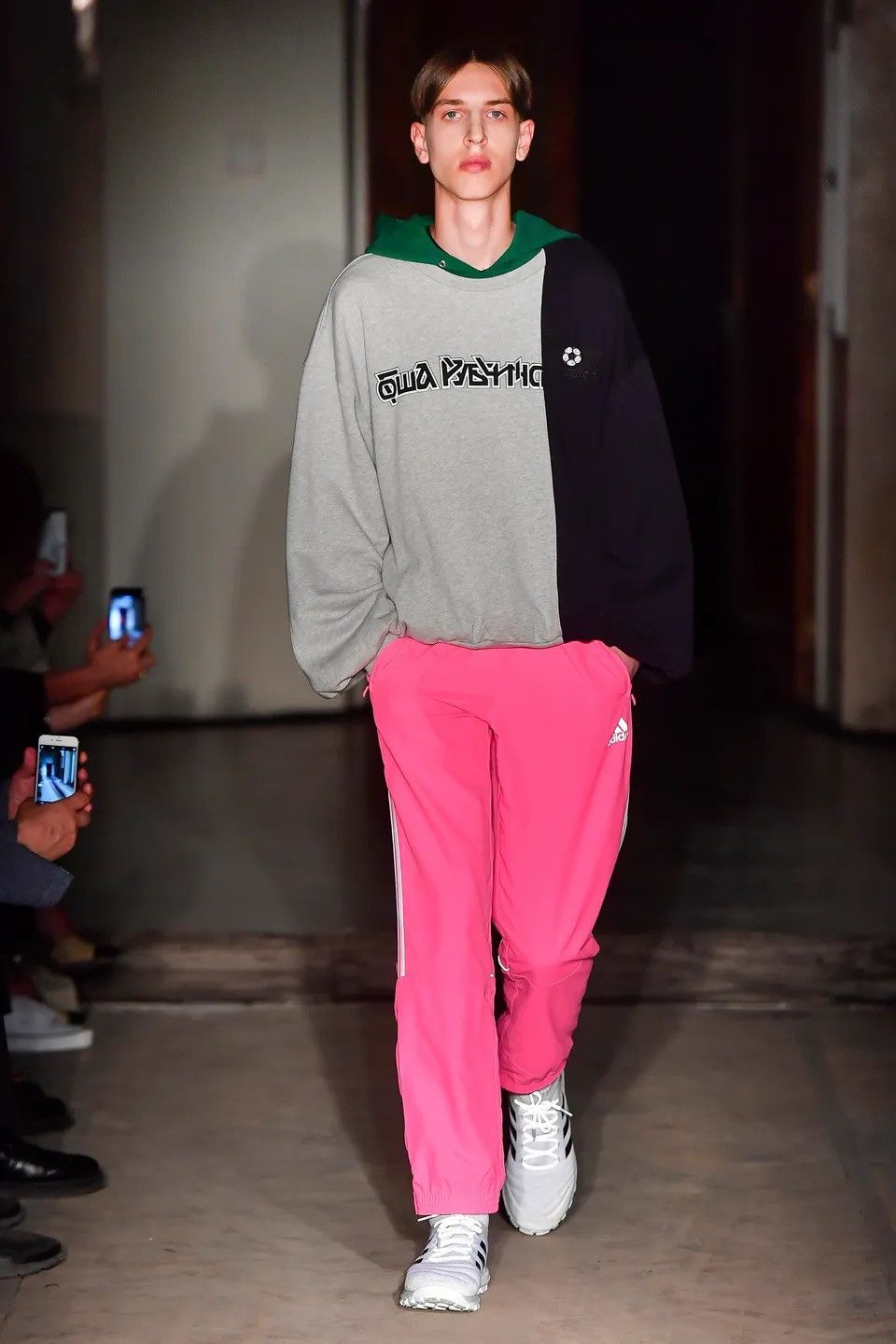 Adidas × Gosha Rubchinskiy SS 2018 Hi Vis Pink Rave Shorts Rare Size US 30 / EU 46 - 8 Thumbnail