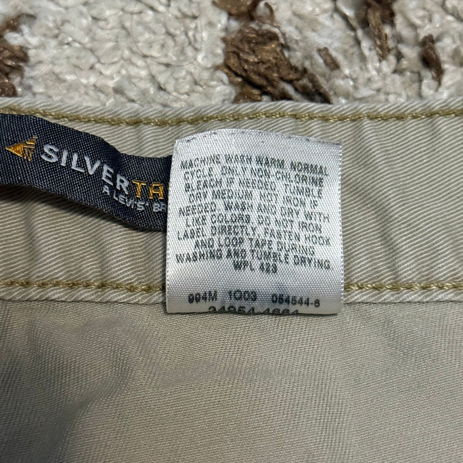 Levi's Vintage Levis Silvertab Multi Cargo Shorts Size 38 Khaki Size US 38 / EU 54 - 7 Thumbnail