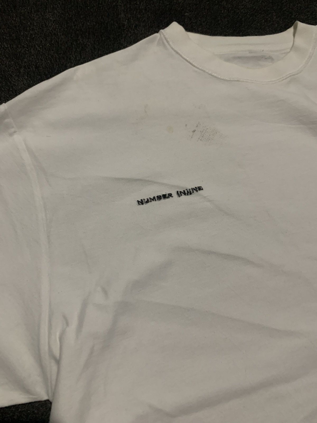 Number (N)ine Number (N)ine Reversed Logo T-shirt Size US XL / EU 56 / 4 - 10 Thumbnail