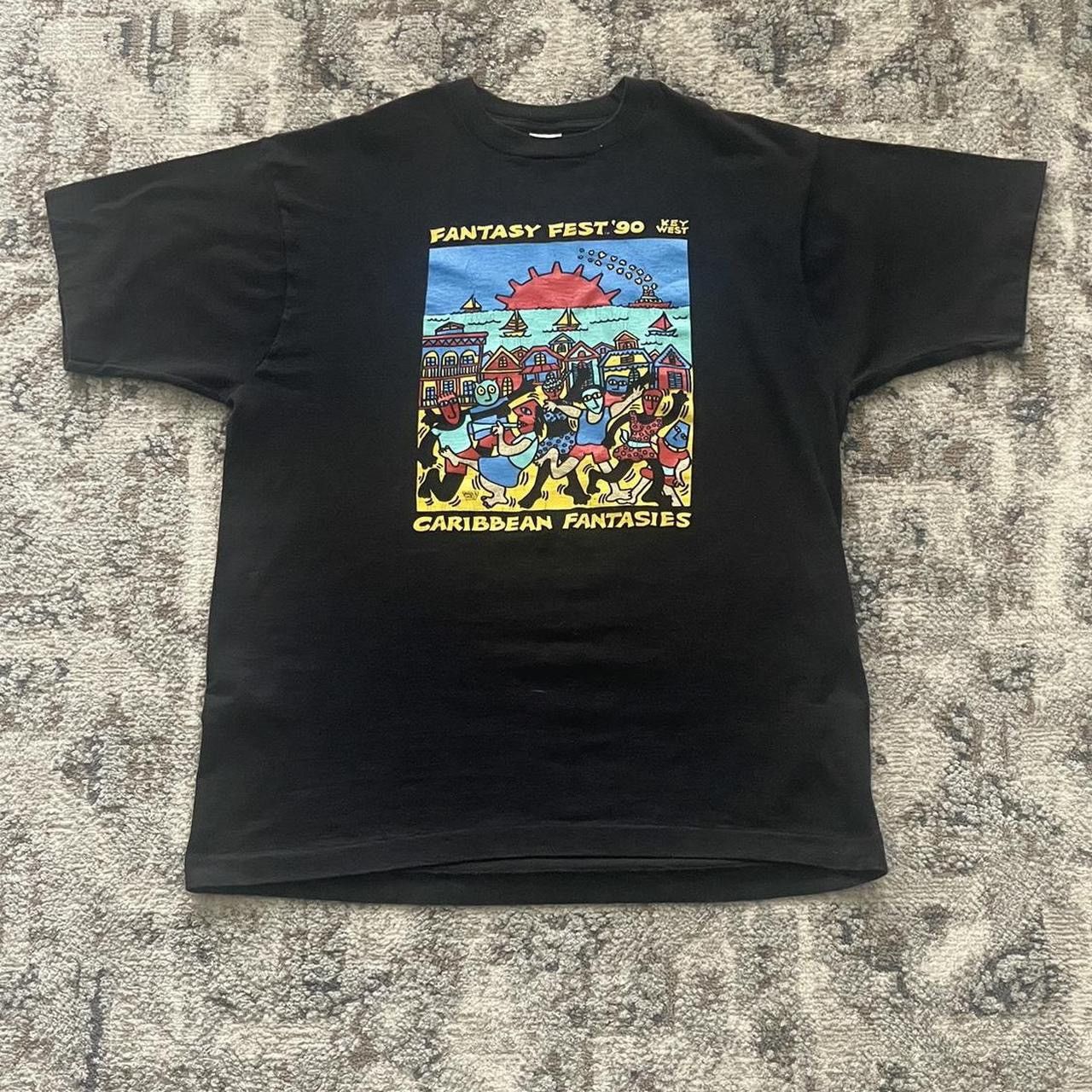 Vintage Vintage 90s Key West Fantasy Fest Tee | Grailed