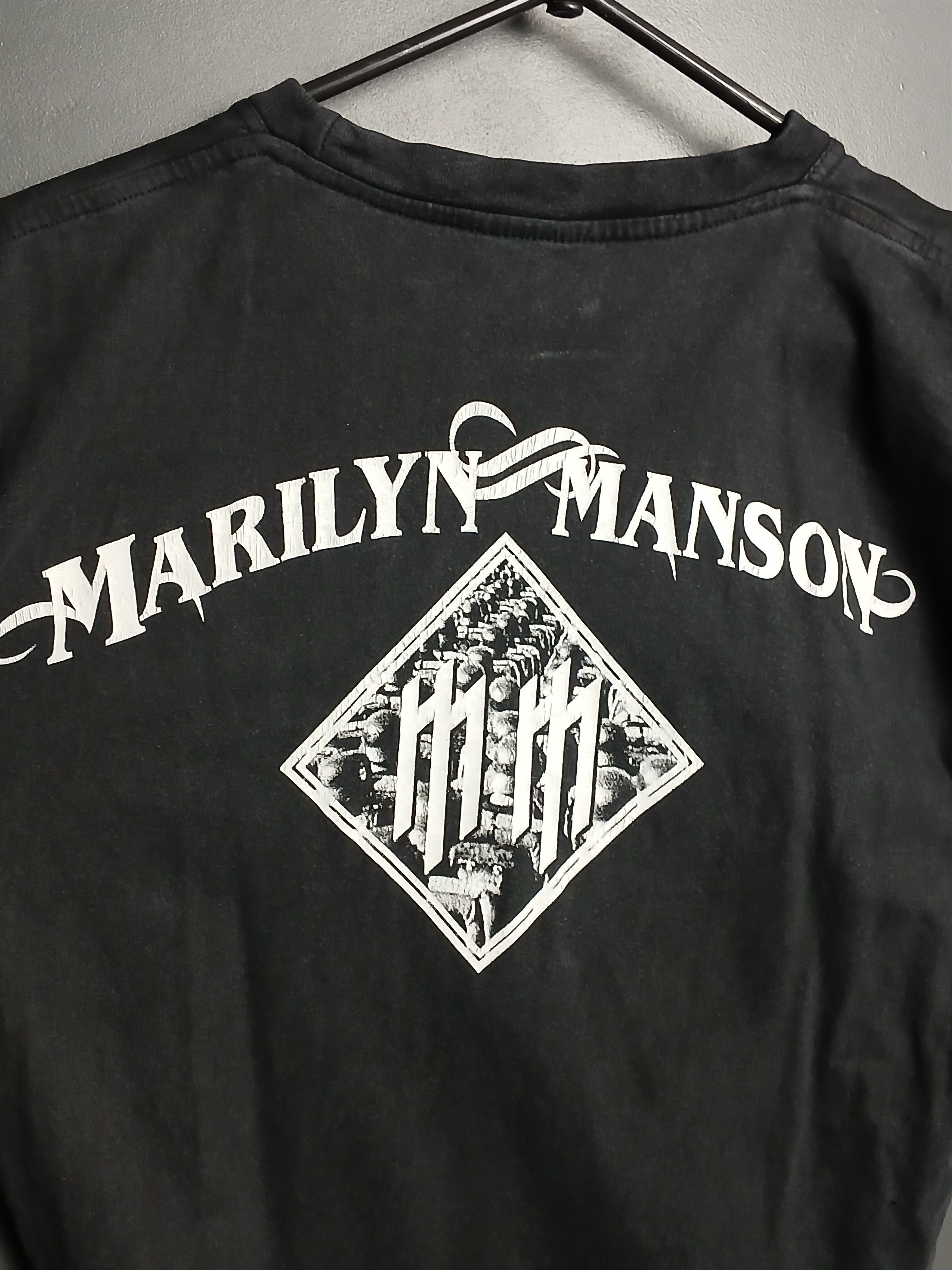Band Tees × Marilyn Manson × Vintage Vintage 2004 Marilyn Manson T-Shirt Size US S / EU 44-46 / 1 - 4 Thumbnail