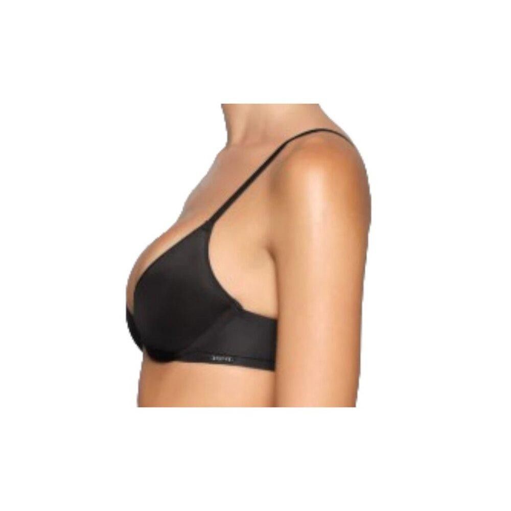 Designer SKB1693 Skims NWT Weightless Scoop Bra Onyx 42C Size ONE SIZE - 3 Thumbnail