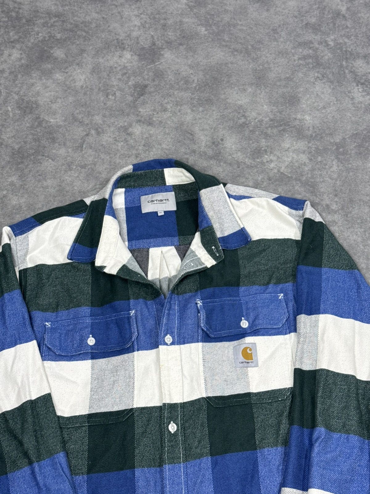 Carhartt Very rare lyman shirt jacket carhartt workwear vibe Size US XL / EU 56 / 4 - 3 Thumbnail
