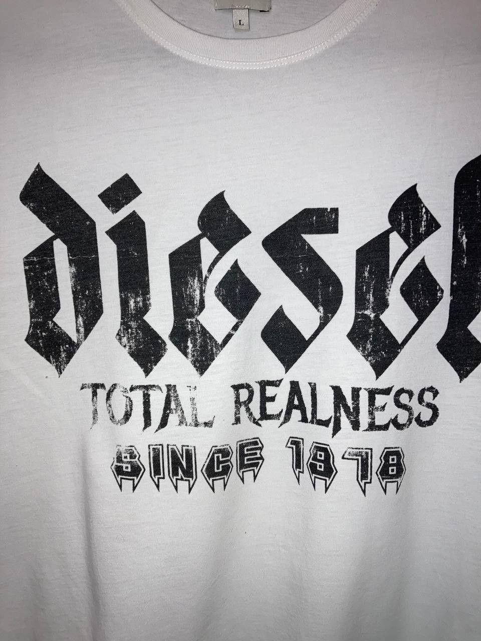 Diesel VINTAGE DIESEL Y2K SKATE AFFLICTION T SHIRT AVANT GARDE SKUL Size US L / EU 52-54 / 3 - 15 Thumbnail