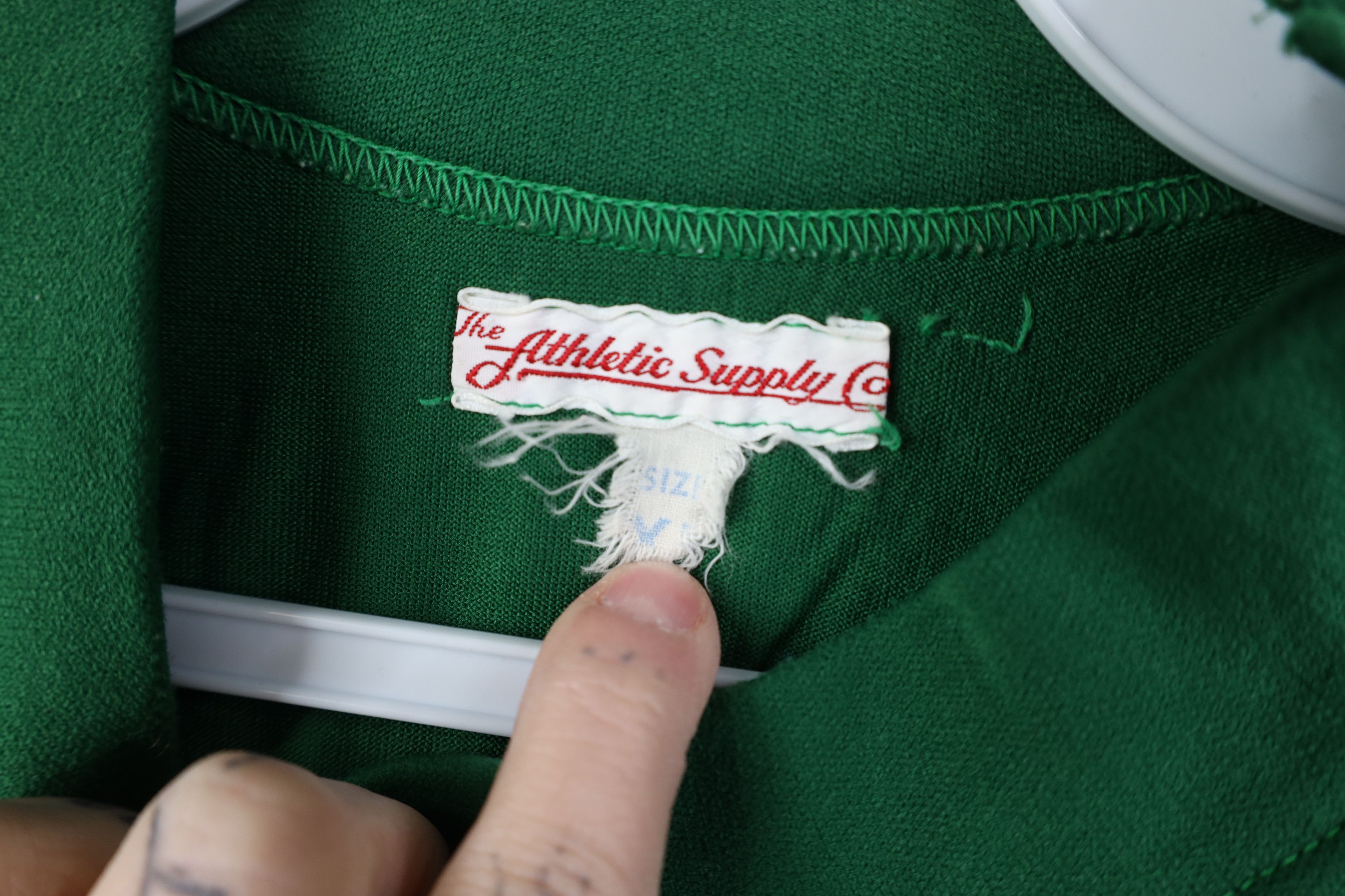 Vintage Vintage 50s 60s Streetwear Mock Neck Jersey T-Shirt USA Size US XL / EU 56 / 4 - 10 Thumbnail