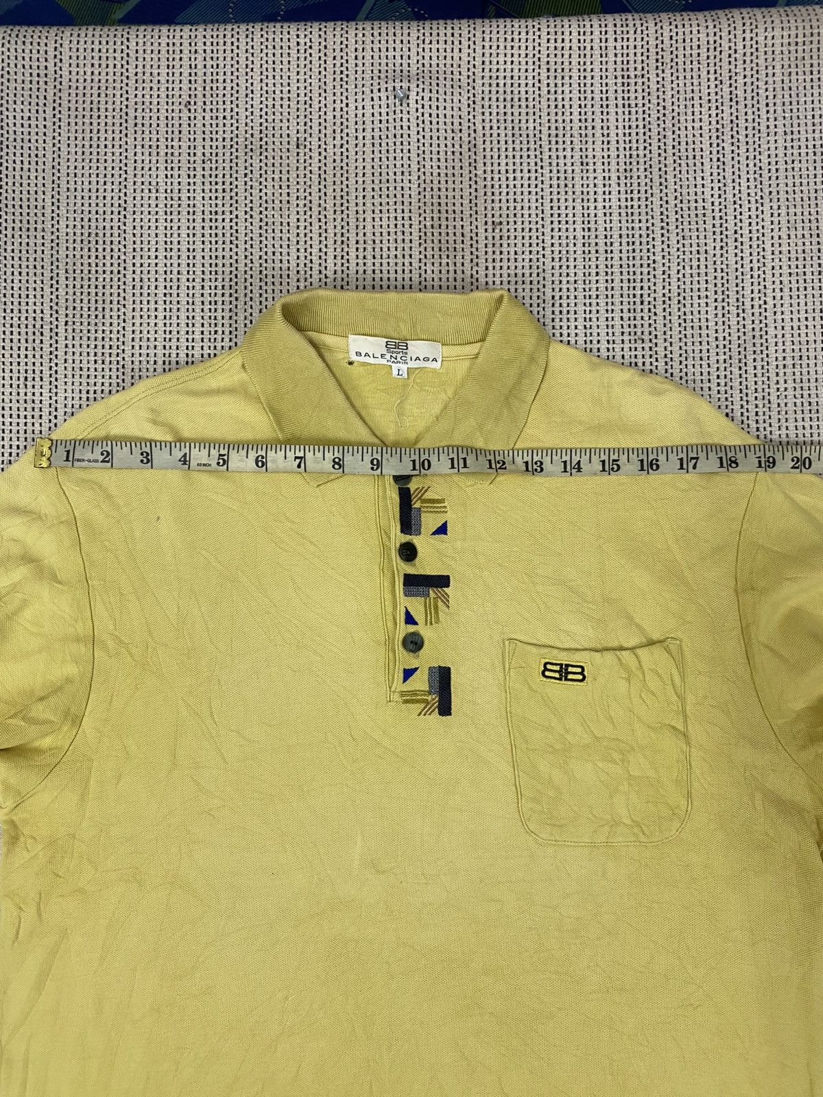 Balenciaga Balenciaga Paris Polo Shirt Clean Archive Style Size US L / EU 52-54 / 3 - 9 Thumbnail