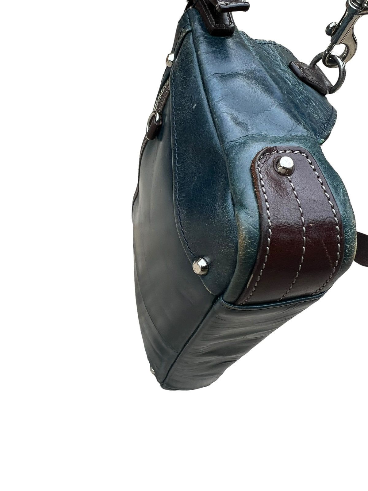 Leather Kiefer Neu Japan Distressed Patina Leather Bag Size ONE SIZE - 11 Thumbnail