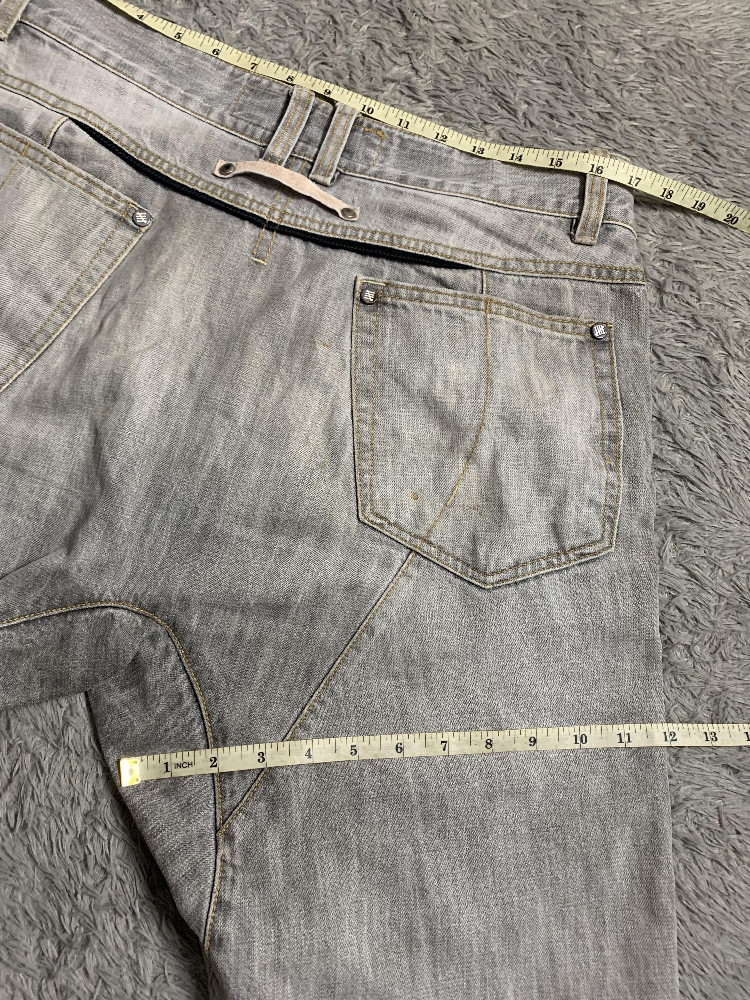 Undefeated Crazy Distressed Denim Jeans Raw Undefeated Size US 32 / EU 48 - 7 Thumbnail