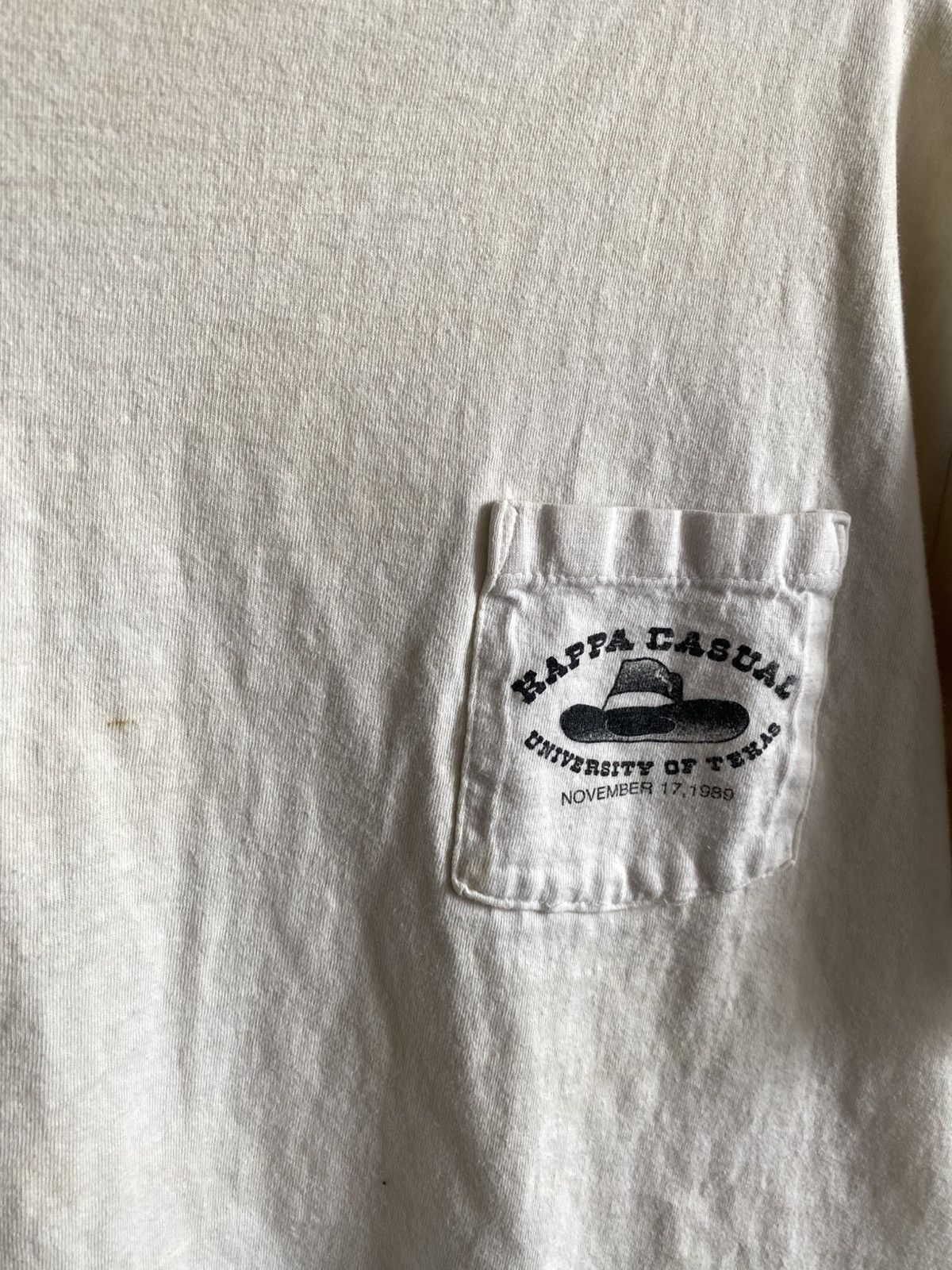 Vintage Vintage 80s Kappa Single Stitch Tee Size US XL / EU 56 / 4 - 6 Thumbnail