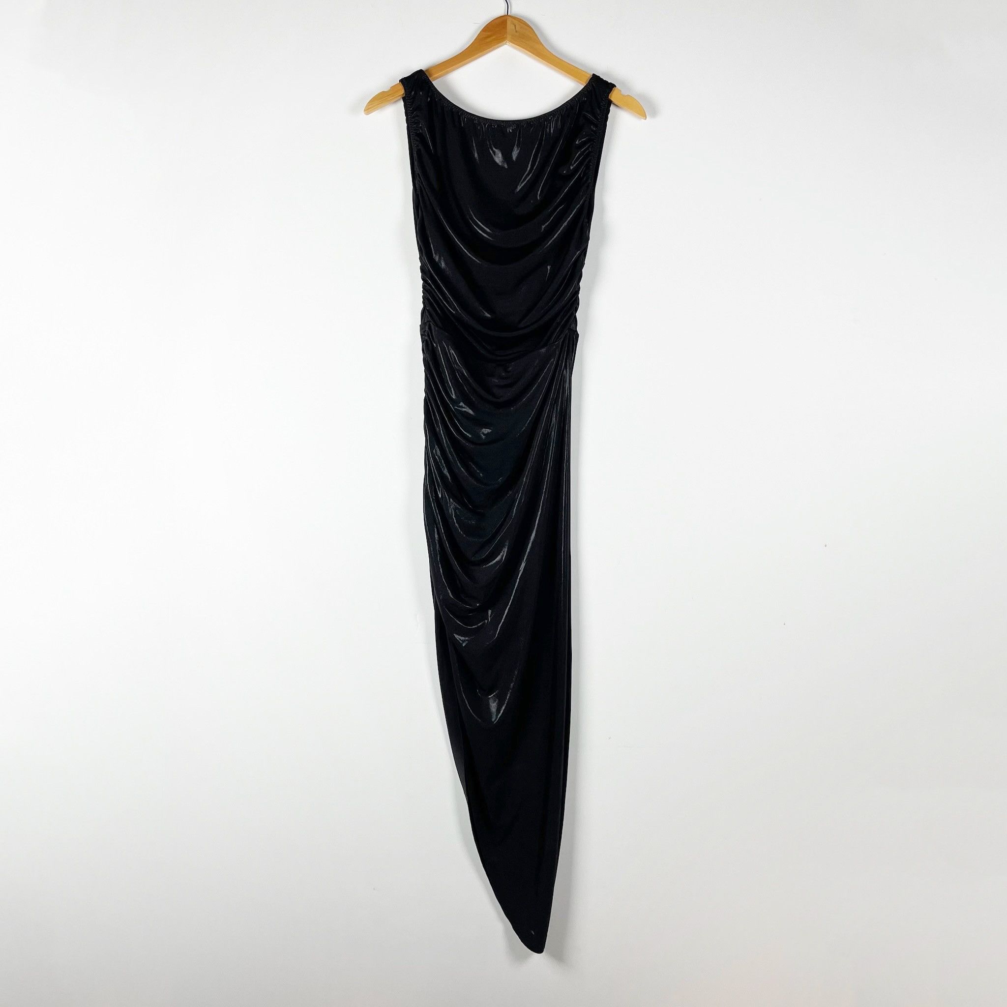 Norma Kamali Norma Kamali Tara Bodycon Side Drape Size S / US 4 / IT 40 - 4 Thumbnail