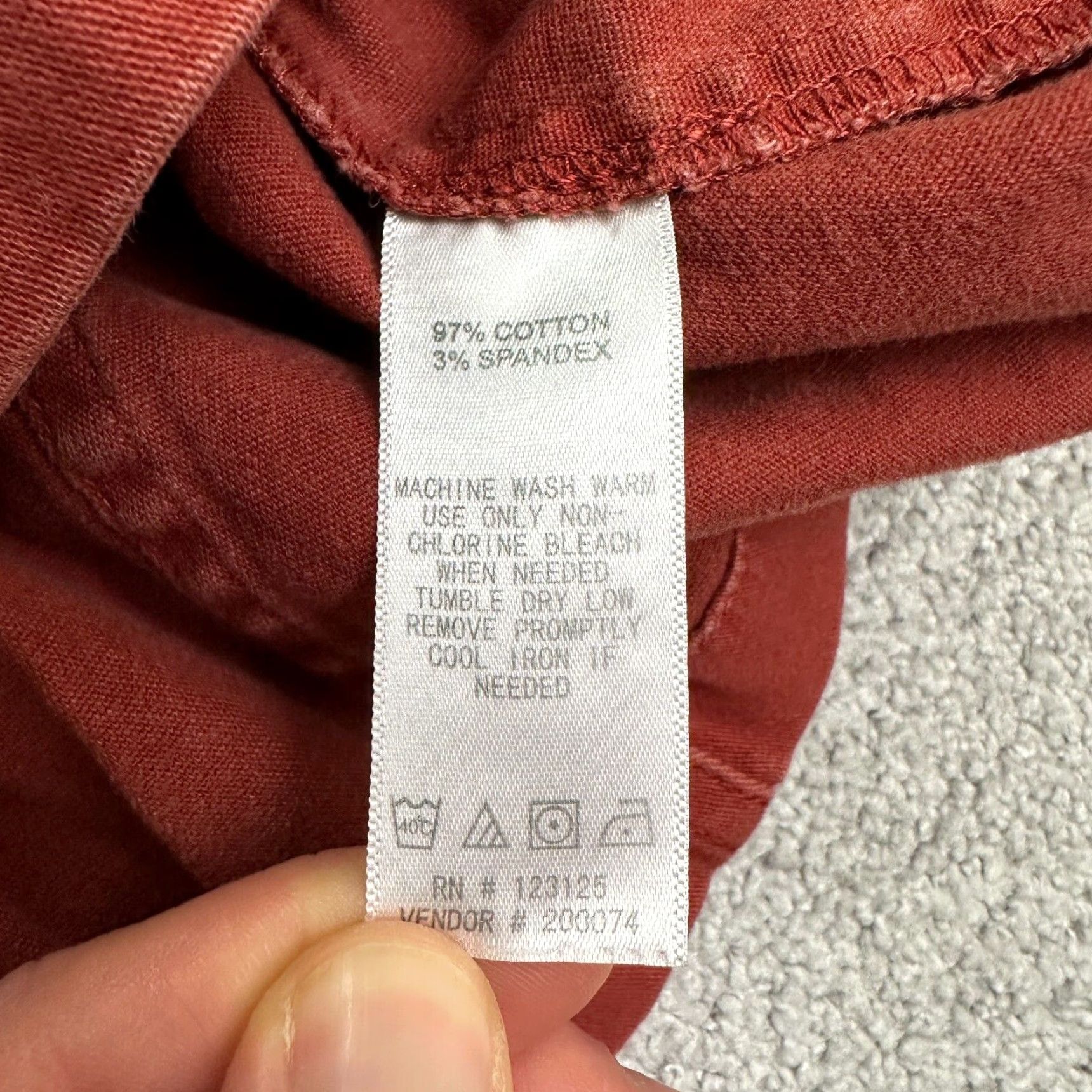 Vintage Chadwicks Utility Jacket Womens Medium Orange Cotton Casual Outdoor Long Sleeve Size M / US 6-8 / IT 42-44 - 7 Thumbnail