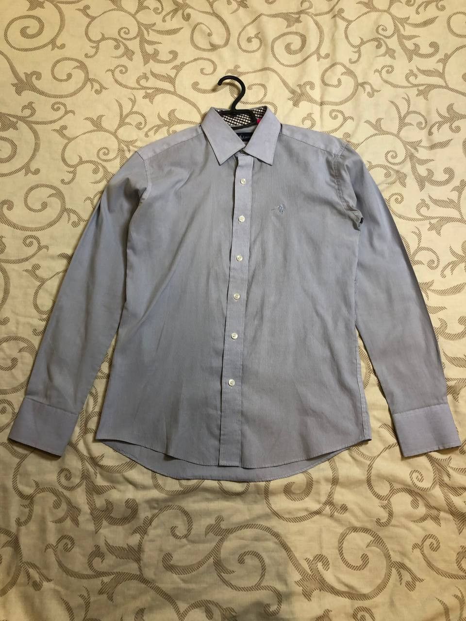 Polo Ralph Lauren Ralph Lauren Light Blue Dress Shirt Slim Tailored Fit Size US S / EU 44-46 / 1 - 1 Thumbnail