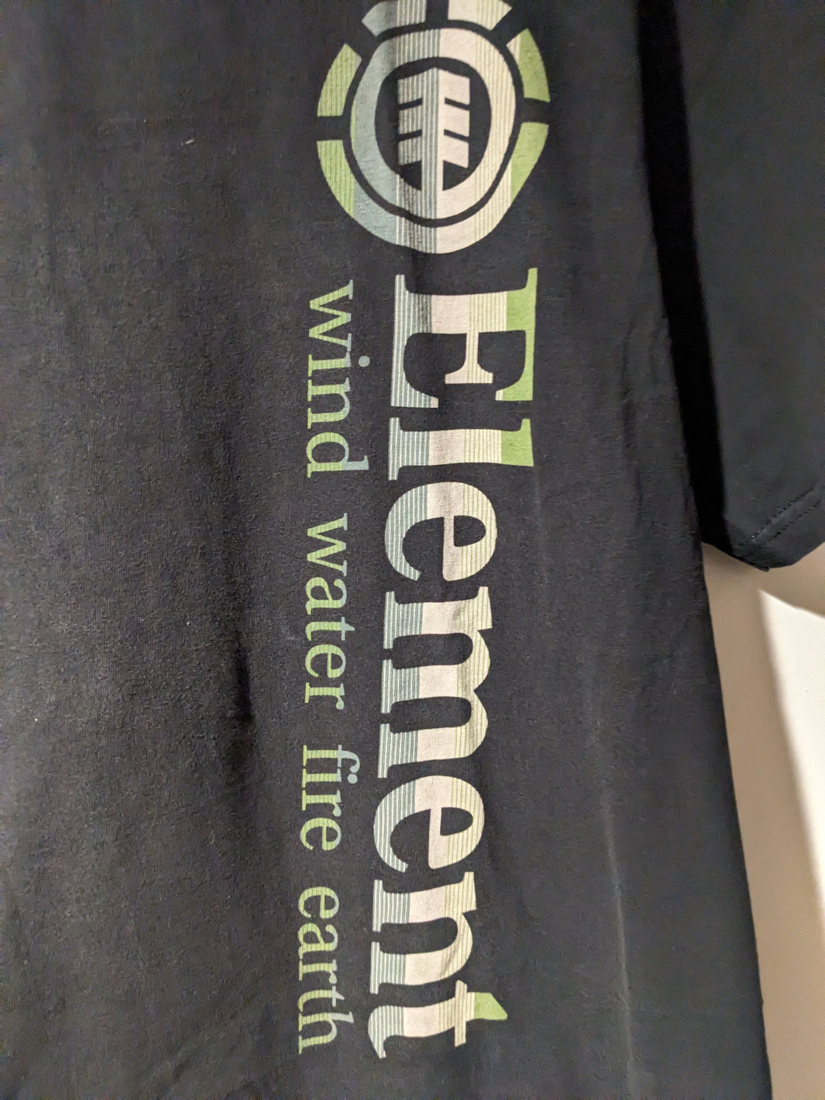 Element × Vintage Vintage 90s Element Bam Margera Wind Water Fire T-Shirt Size US L / EU 52-54 / 3 - 2 Thumbnail
