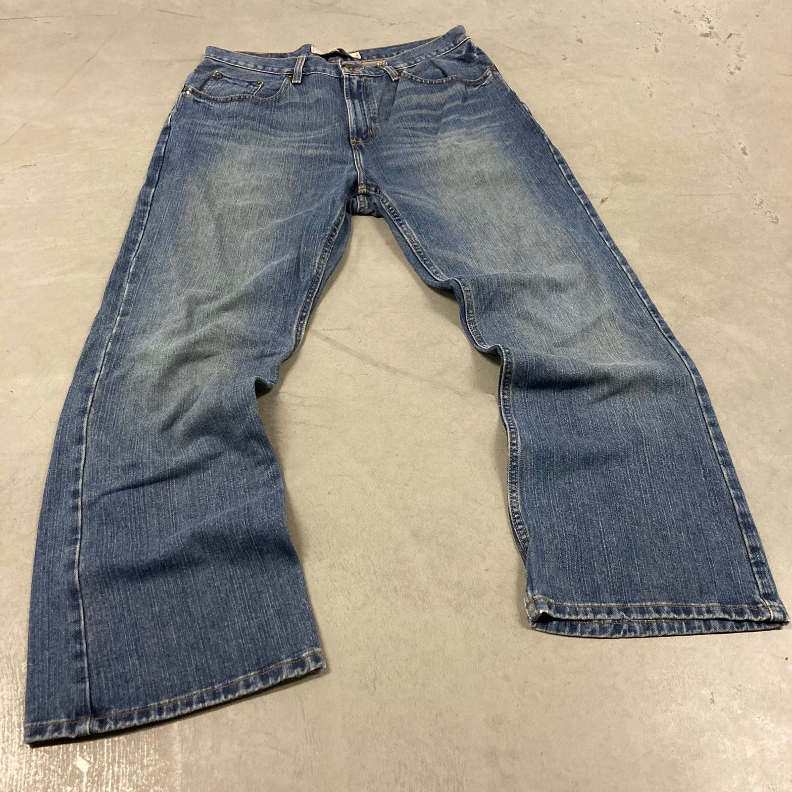 Y2K baggy urban pipeline bootcut jeans 34x30
