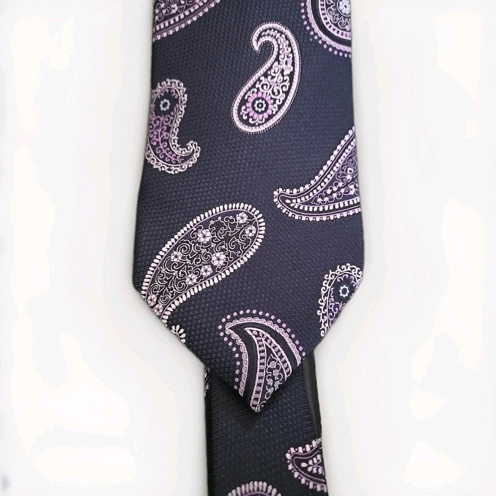 Ermenegildo Zegna ERMENEGILDO ZEGNA Luxury Silk NeckTie Paisley Design New Size ONE SIZE - 3 Thumbnail