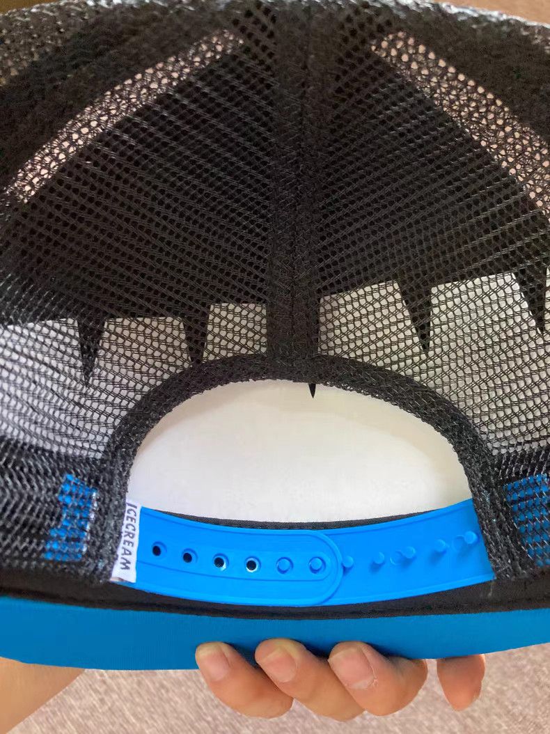 Billionaire Boys Club BBC ICE CREAM Blue Flying Dog Baseball Cap Size 32 - 3 Thumbnail