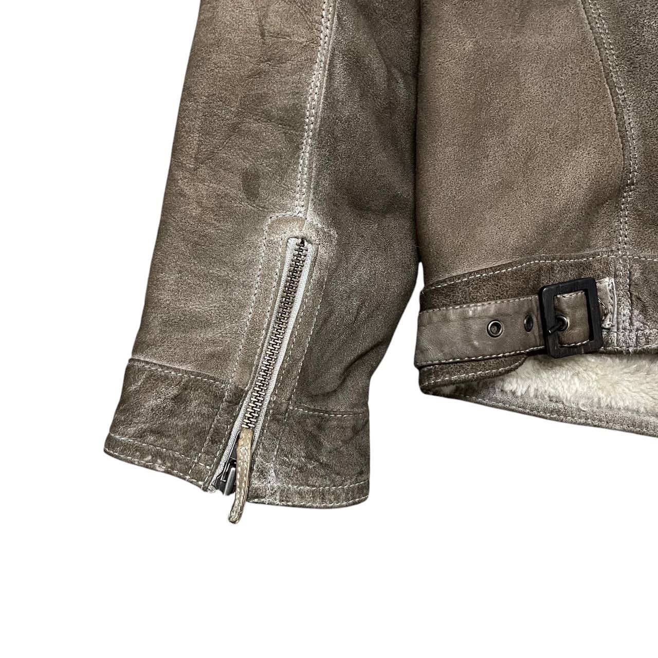 Gimo's Vintage GMS - 75 Cuir Leather Real Fur Lamb Shearling Jacket Size US L / EU 52-54 / 3 - 15 Thumbnail
