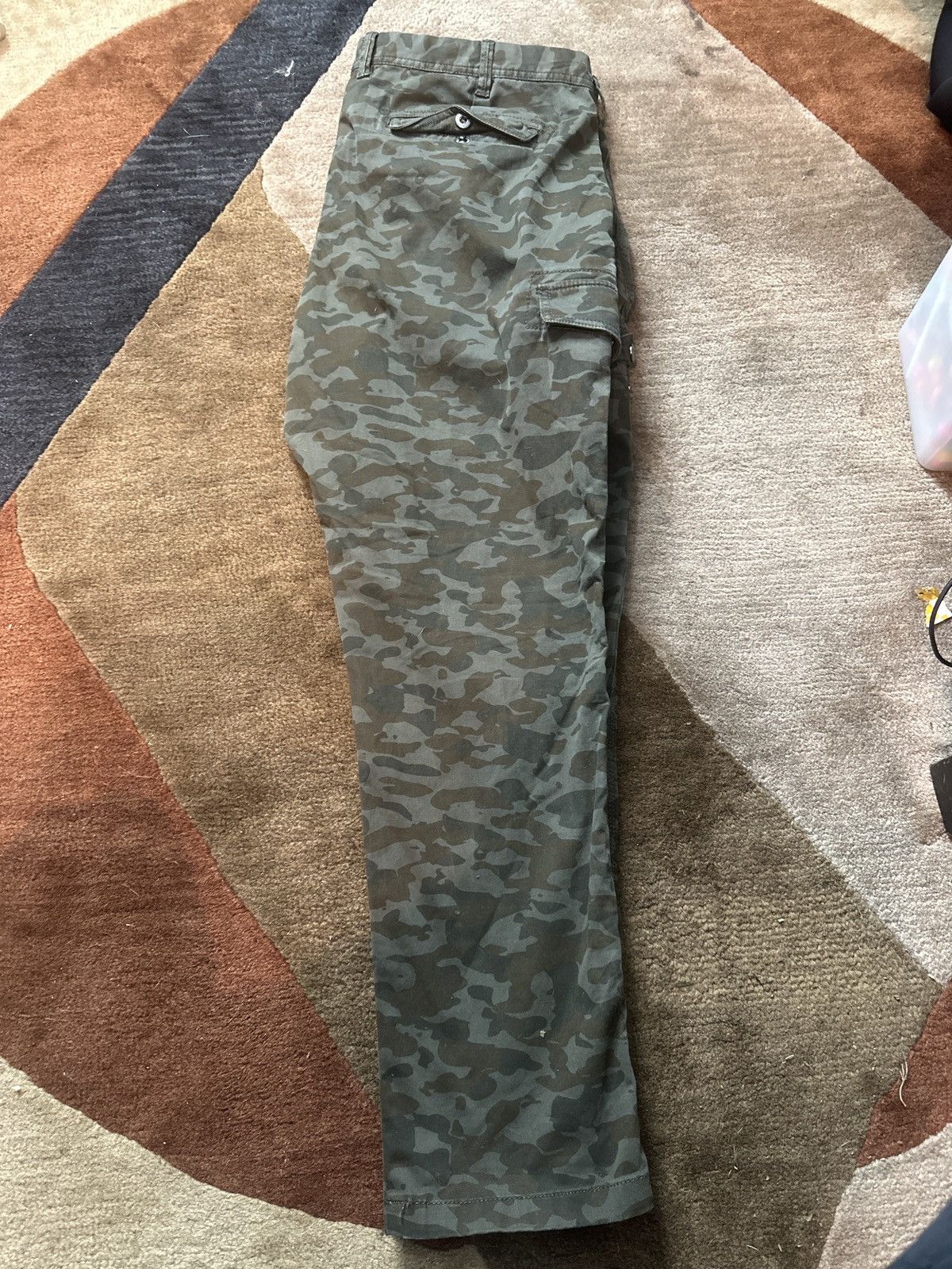 Denim & Co. × U.S. Polo Assn. Streetwear Camo Cargo Pants Size US 38 / EU 54 - 2 Thumbnail