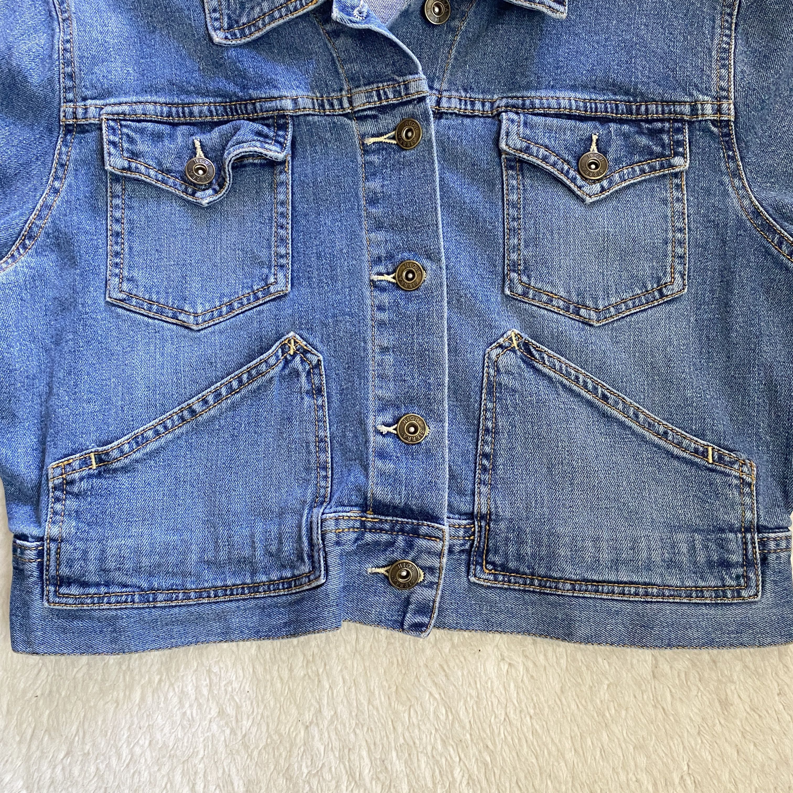 High Sierra High Sierra Cropped Denim Jacket – Size XL, Y2K Style Size XL / US 12-14 / IT 48-50 - 13 Thumbnail