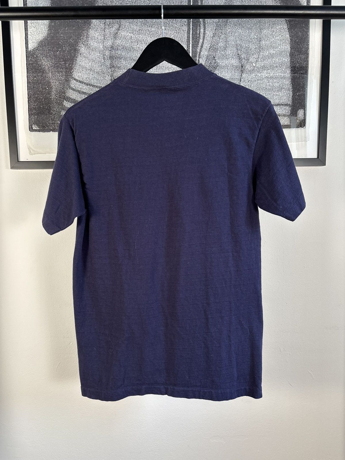 Vintage 🏎️VINTAGE GRAIL🏎️1980s SLIM PORSCHE POCKET TEE Size US L / EU 52-54 / 3 - 5 Thumbnail