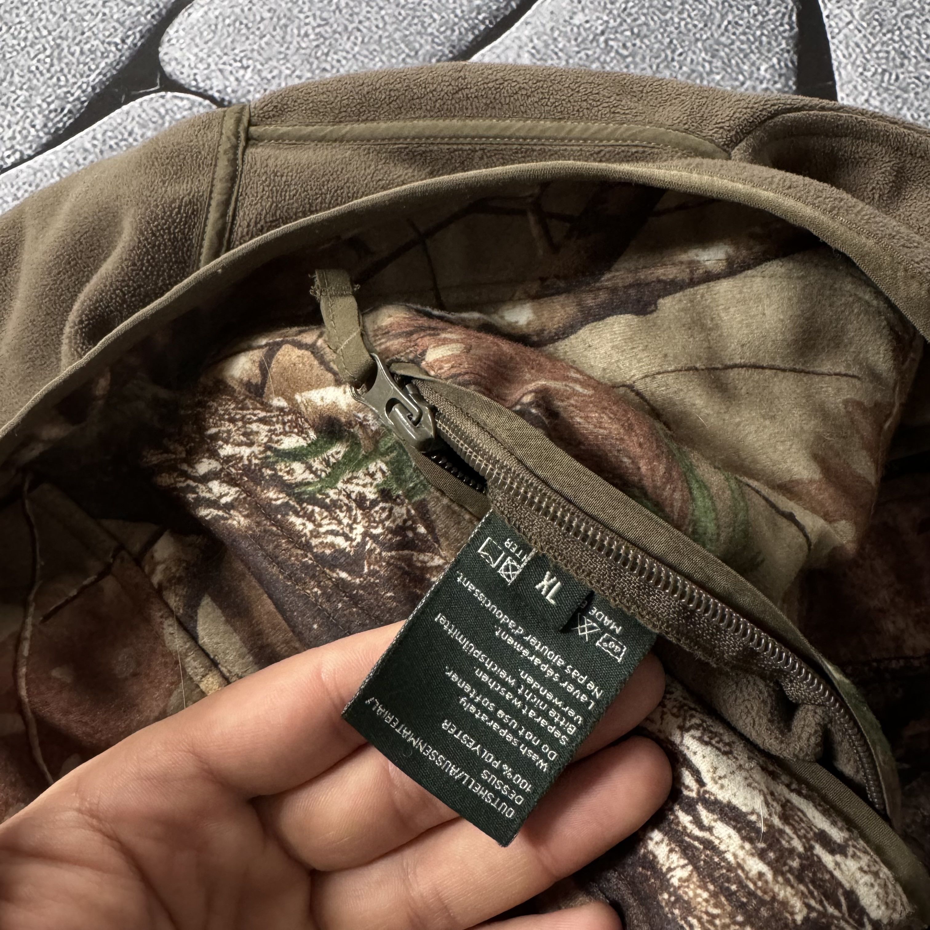 Realtree × Vintage REALTREE CAMO VINTAGE REVERSIBLE REFLECTIVE STRIPES JACKET Size US XL / EU 56 / 4 - 8 Thumbnail