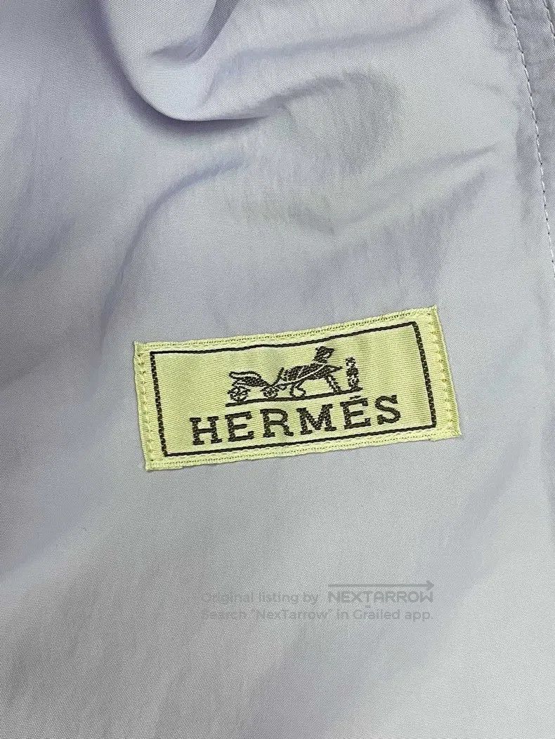 Hermes Hermes Long purple trench coat Size US M / EU 48-50 / 2 - 4 Thumbnail