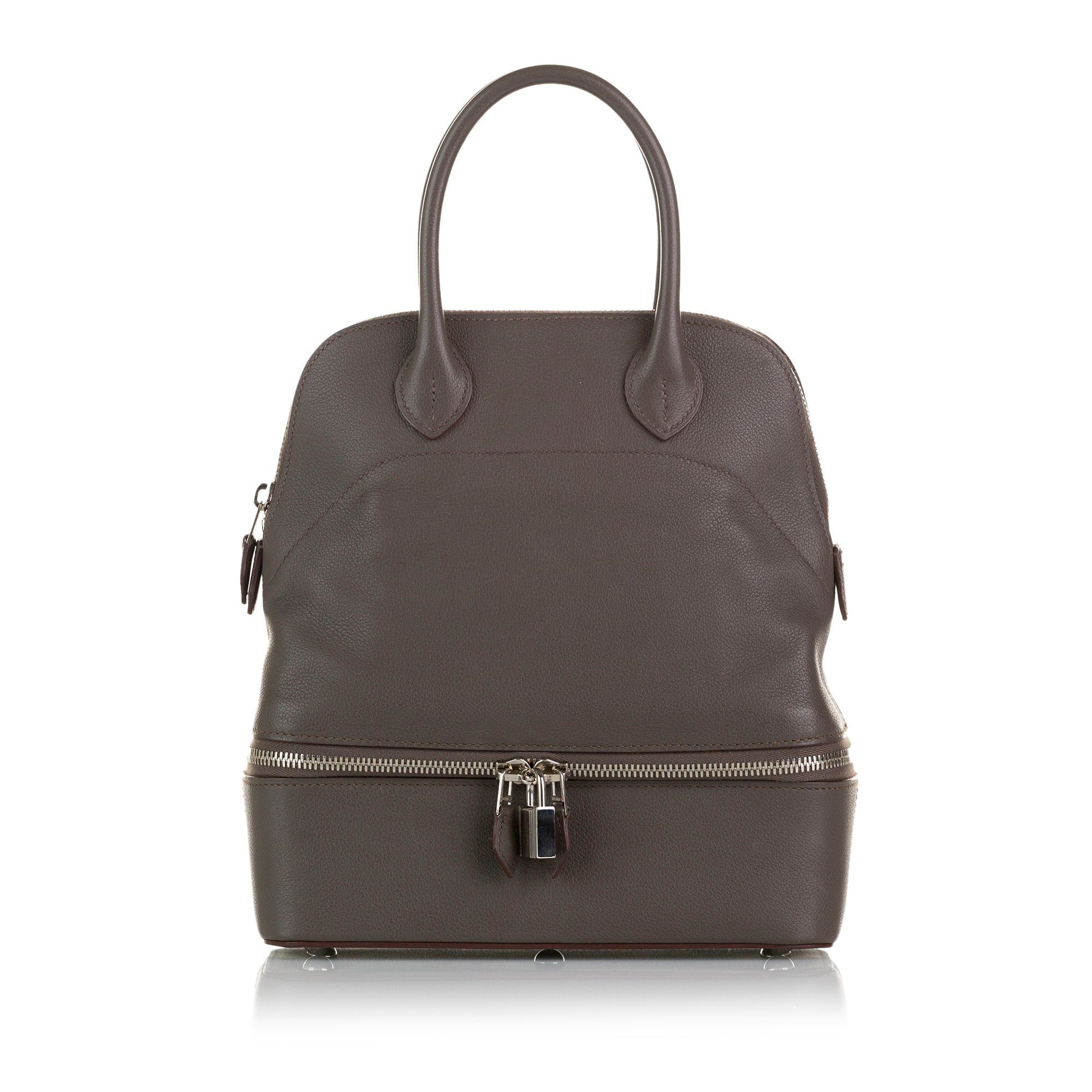 Hermes Hermès Evercolor Bolide Secret Gray Size ONE SIZE - 1 Thumbnail