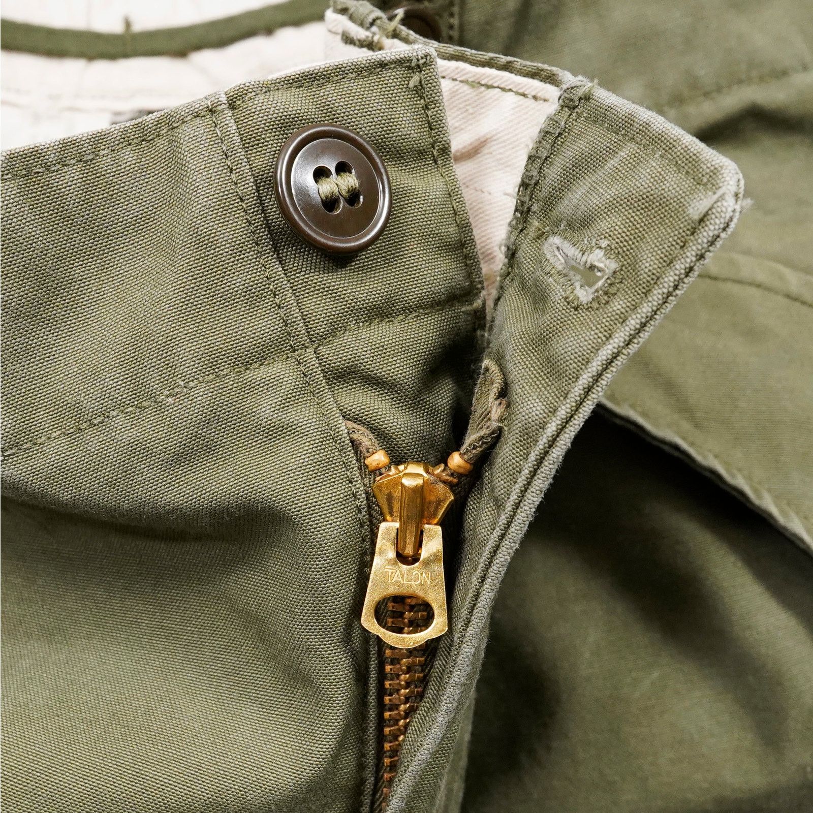 Vintage Vintage 1951 US Army M-51 Field Cargo Pants OG-107 Talon Zip Size US 38 / EU 54 - 5 Thumbnail
