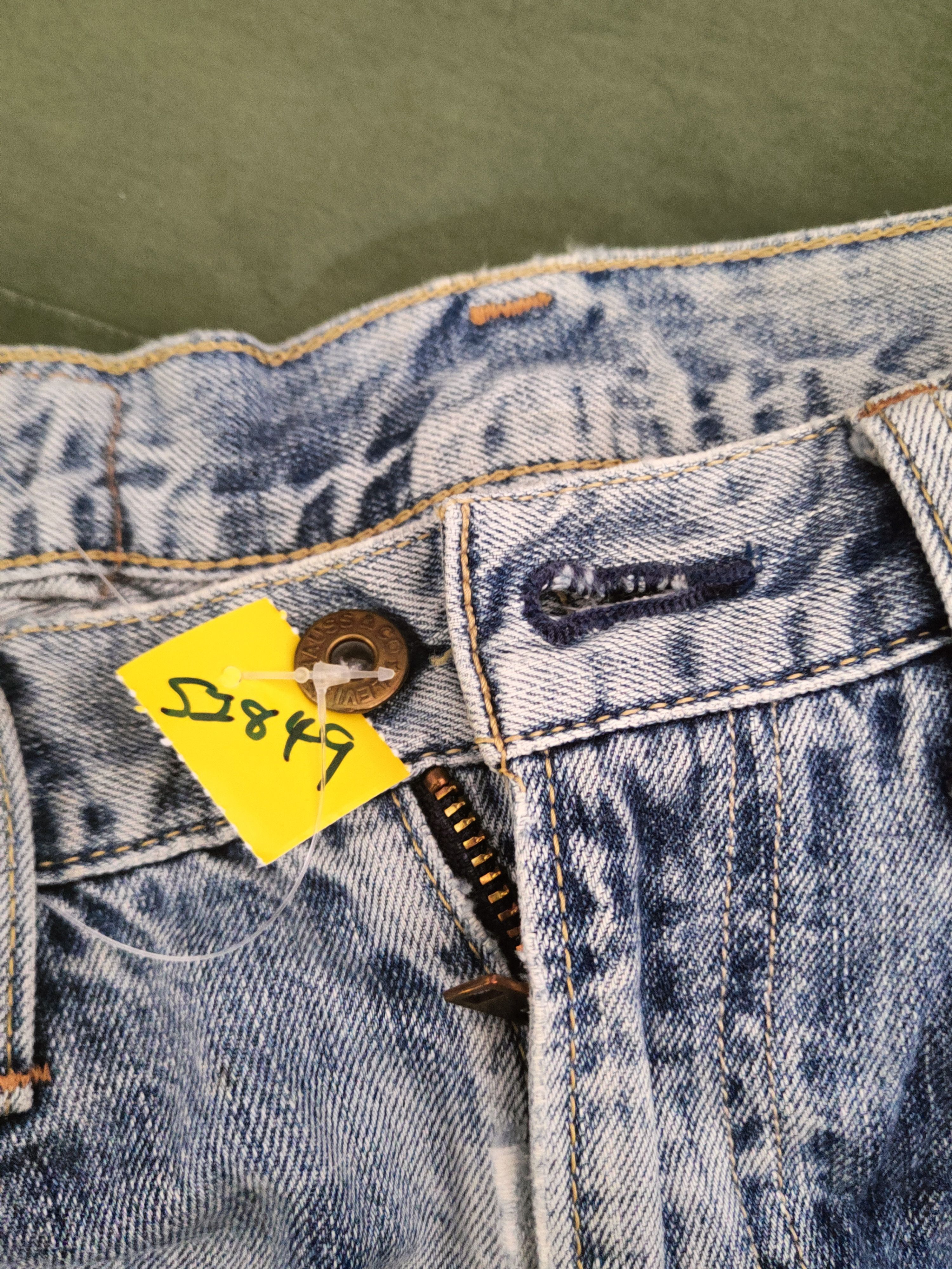 Levi's 502 Levi's Blue Distressed Ripped Jeans #S2849 Size US 30 / EU 46 - 19 Thumbnail
