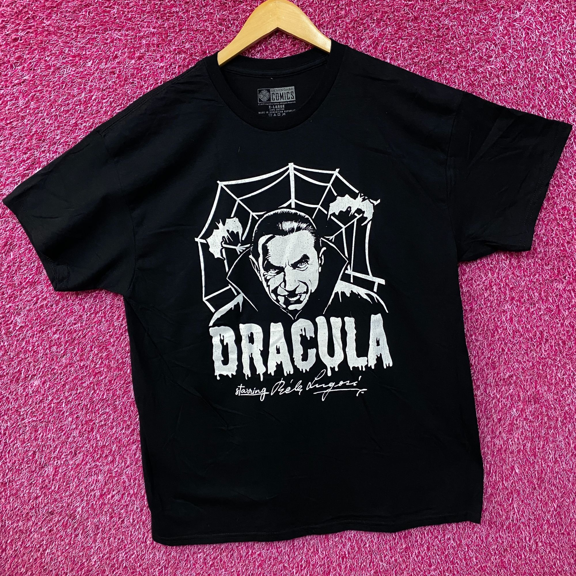 Other Legendary Comics Bela Lugosi Dracula Spider Web T-Shirt XL Size US XL / EU 56 / 4 - 3 Thumbnail